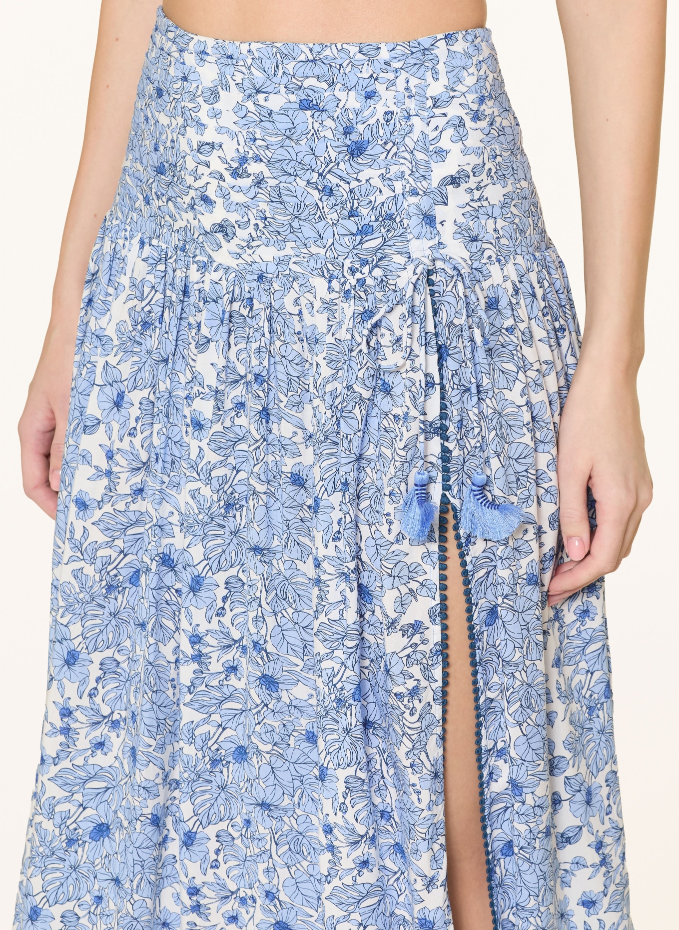 Poupette St Barth Rock CARLA: HELLBLAU / WEISS