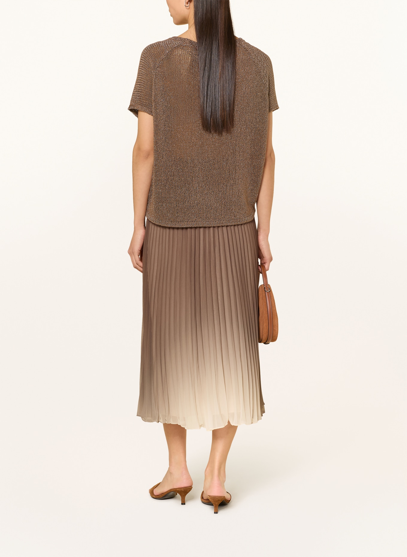 s.Oliver BLACK LABEL Strickshirt: BRAUN