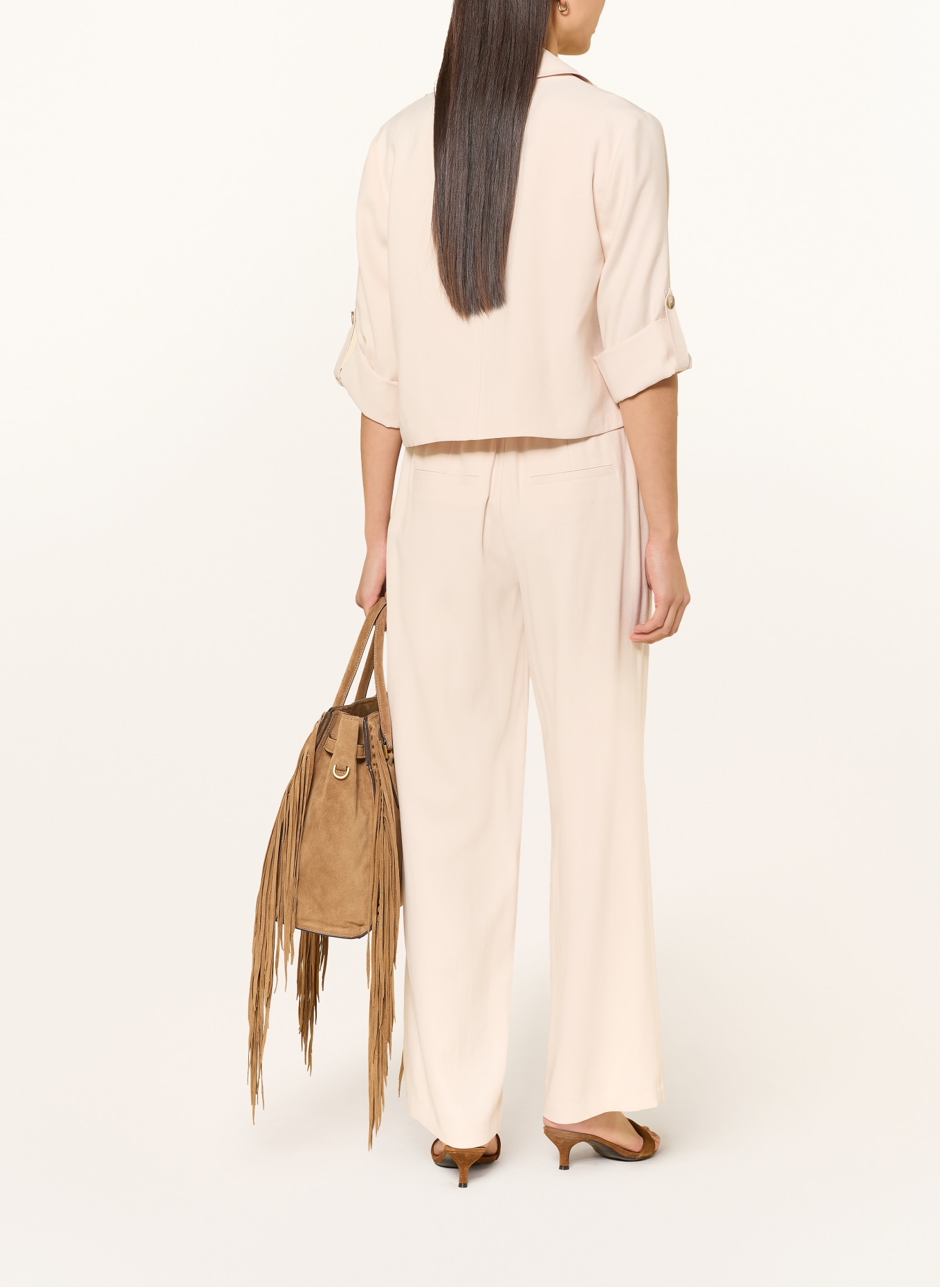 s.Oliver BLACK LABEL Blazer mit 3/4-Arm: ECRU