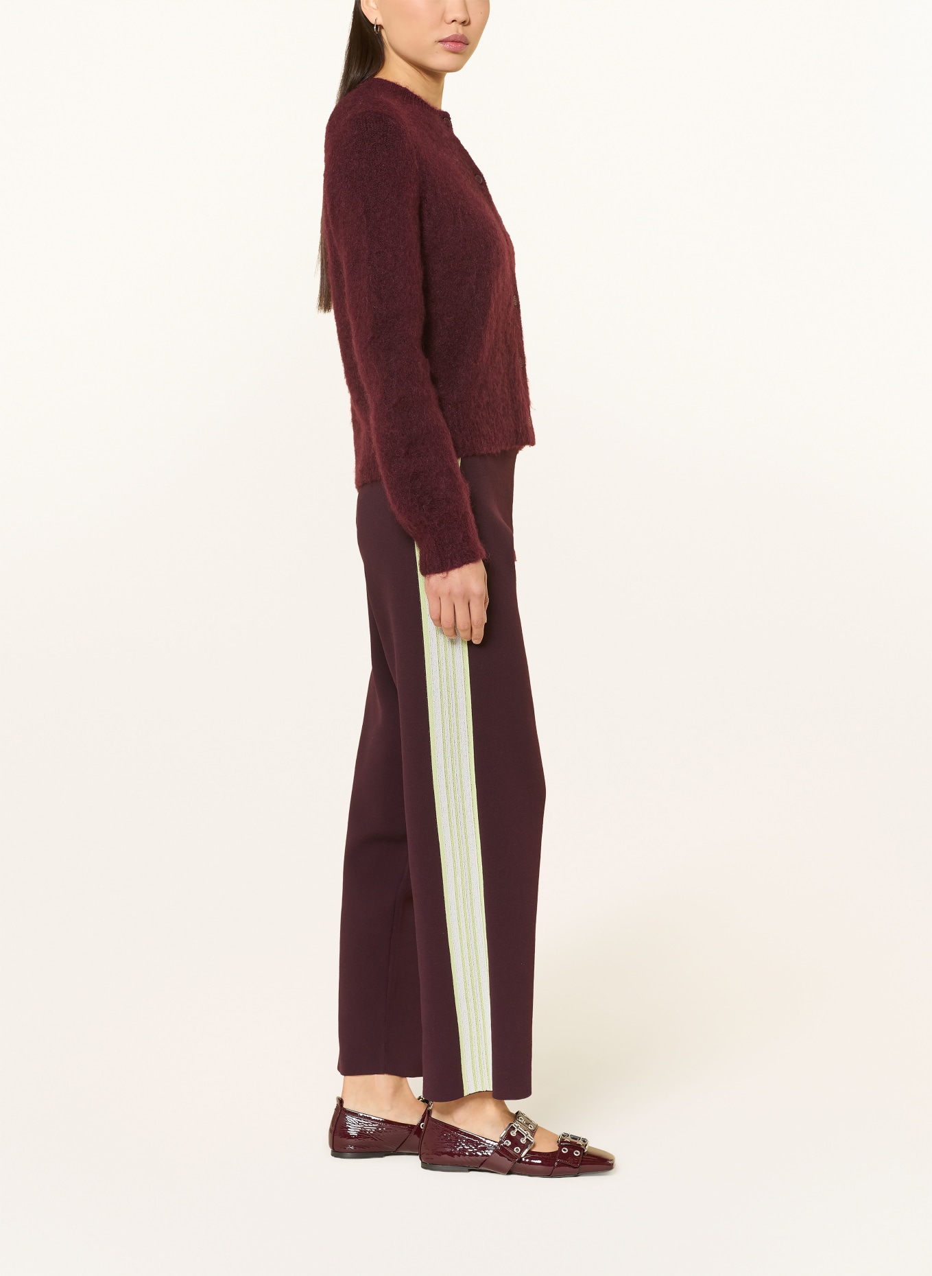 Rich & Royal Tepláky: TMAVĚ ČERVENÁ / NEONOVĚ ŽLUTÁ / BÍLÁ