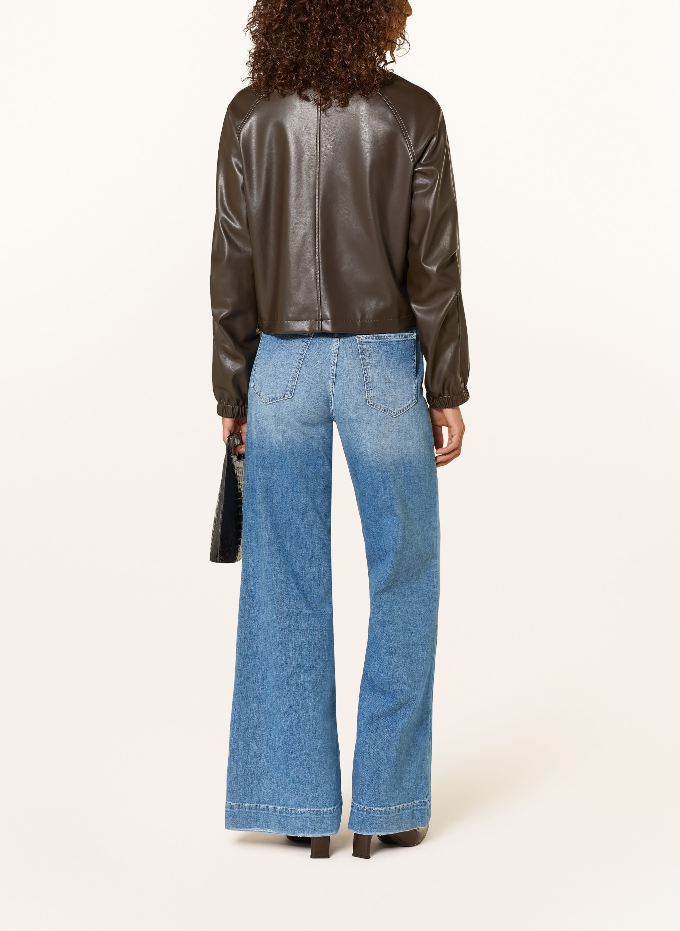 Rich & Royal Wide Leg Jeans: 700 DENIM BLUE