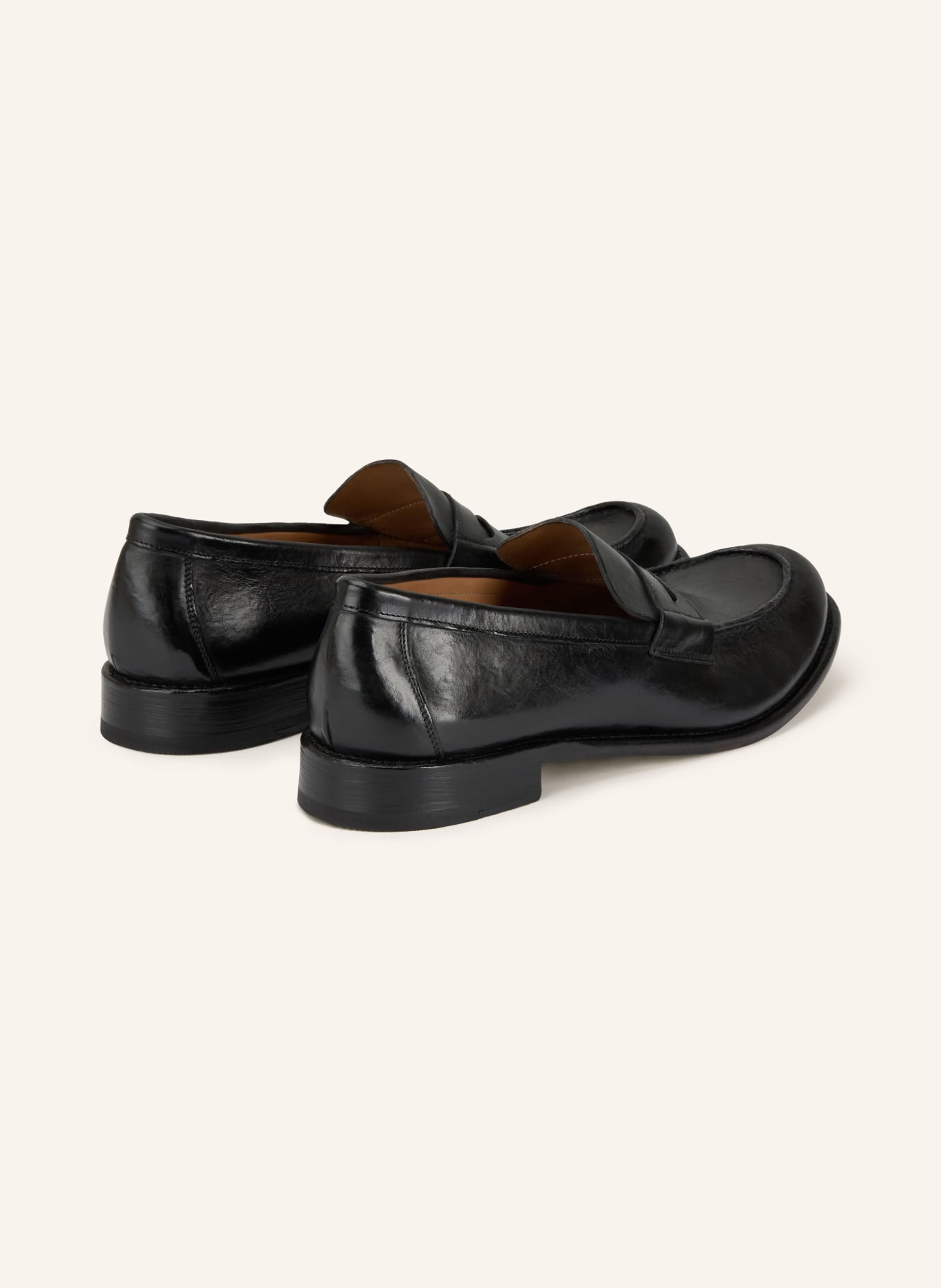 Cordwainer Penny-Loafer: SCHWARZ