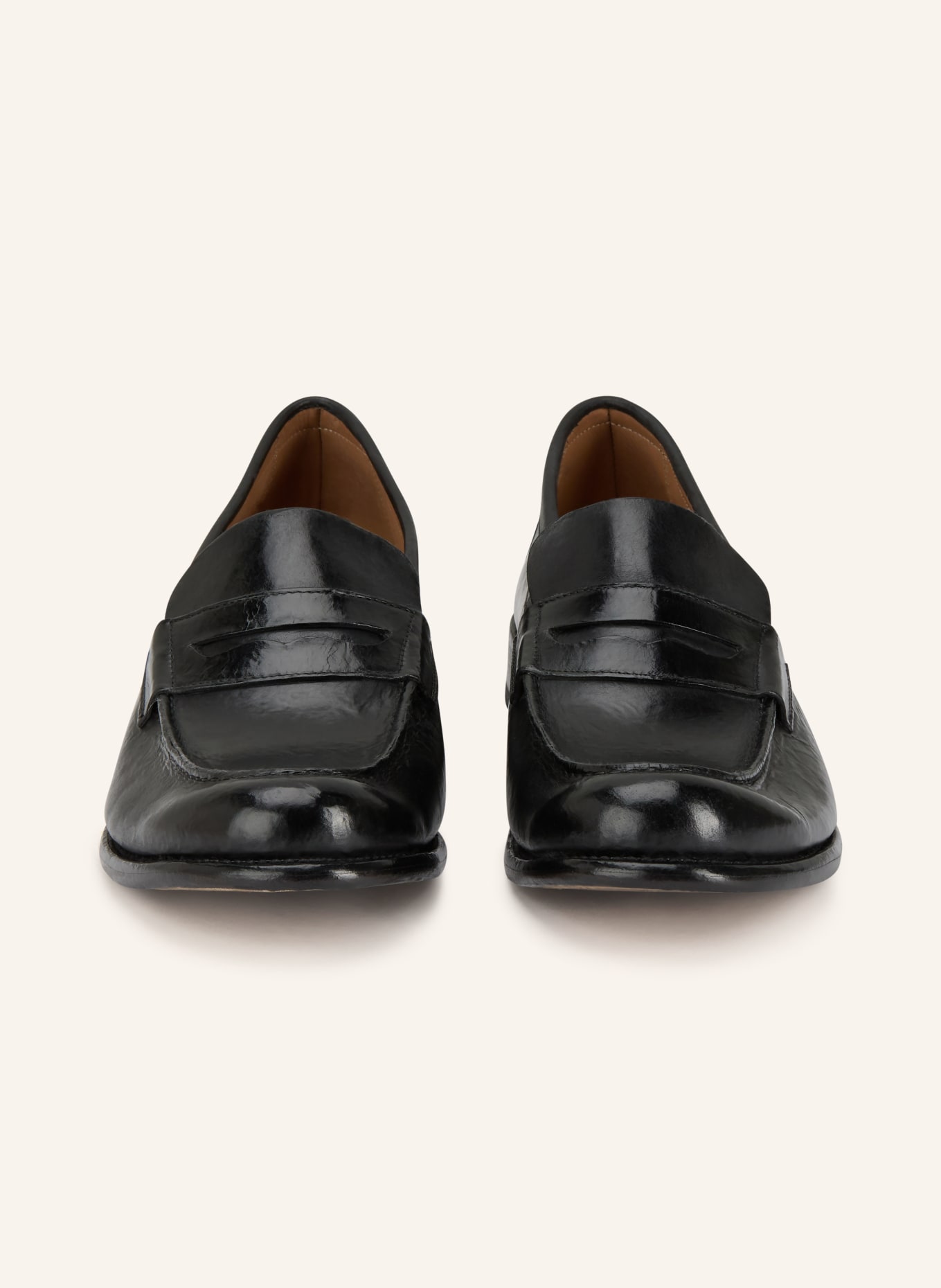 Cordwainer Penny-Loafer: SCHWARZ