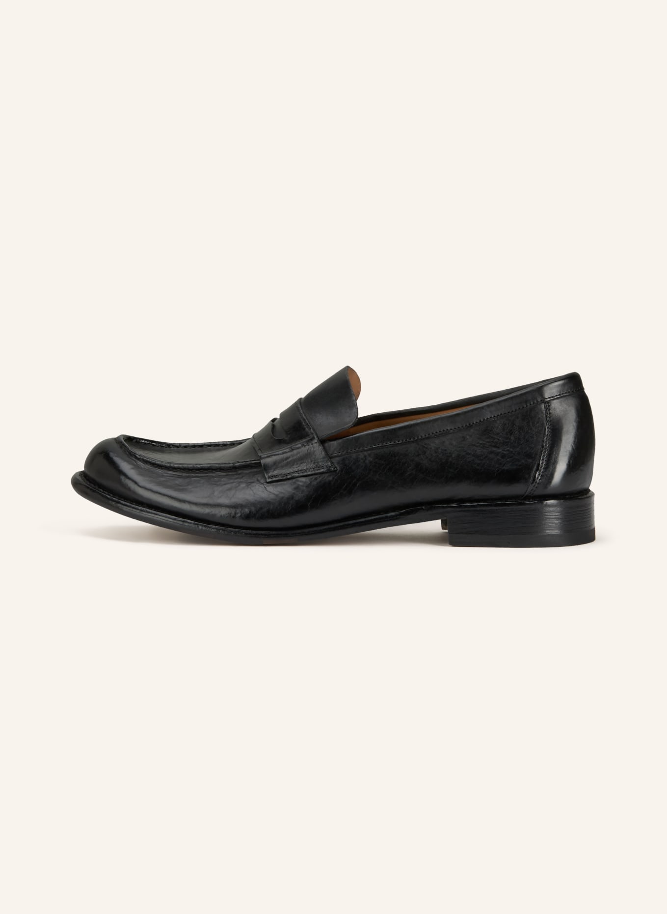 Cordwainer Penny-Loafer: SCHWARZ