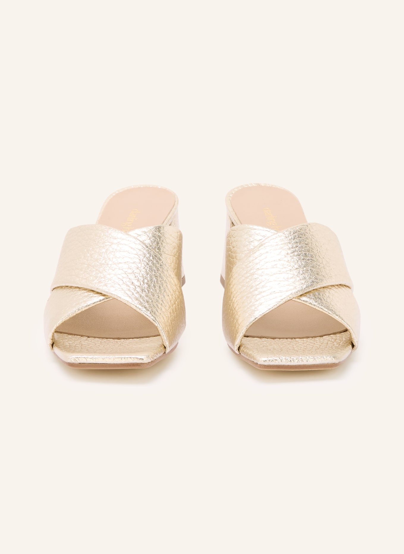 darling harbour Klapki: ZŁOTY