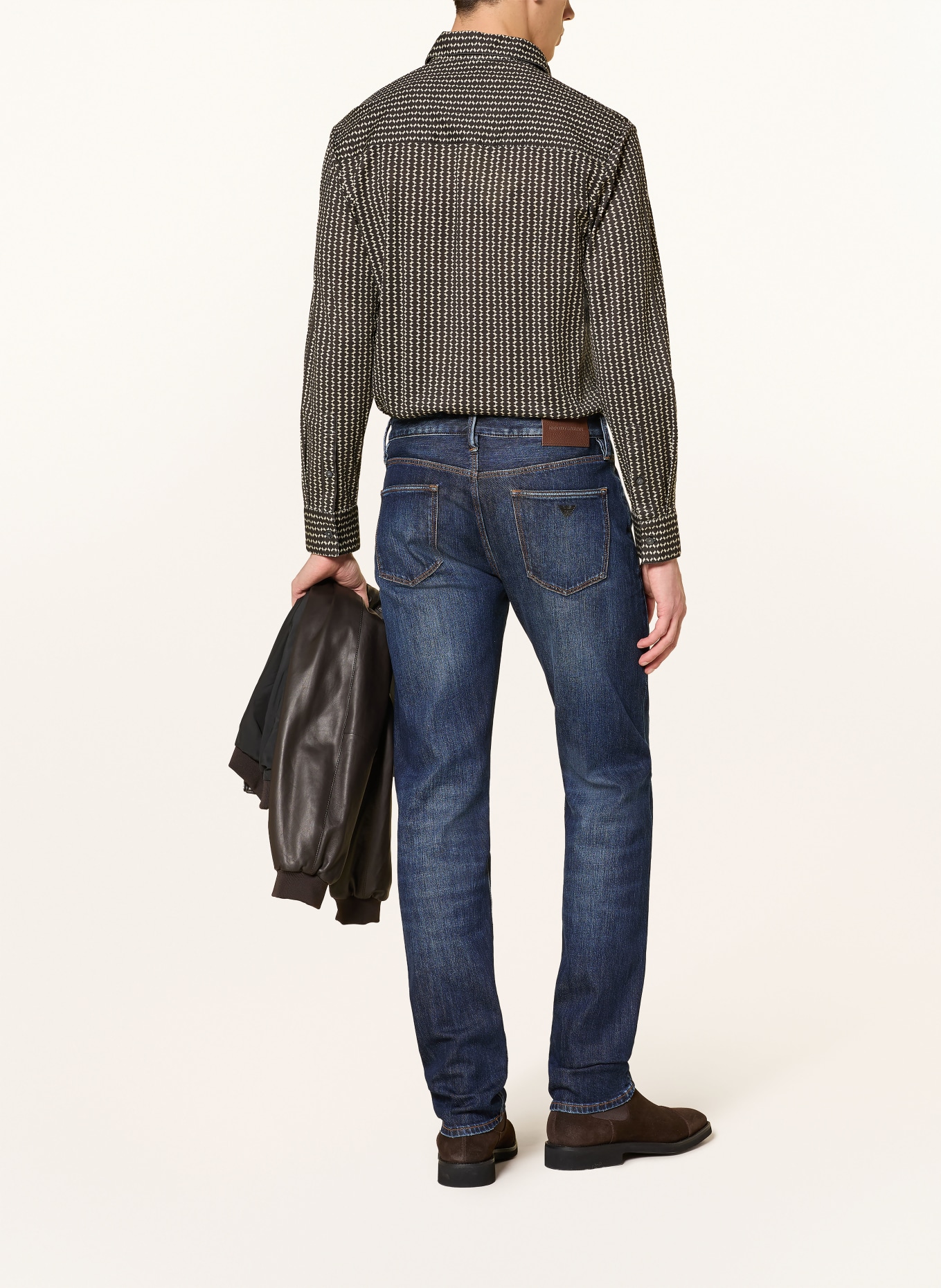 EMPORIO ARMANI Jeans Slim Fit: MB001 BLUE DENIM