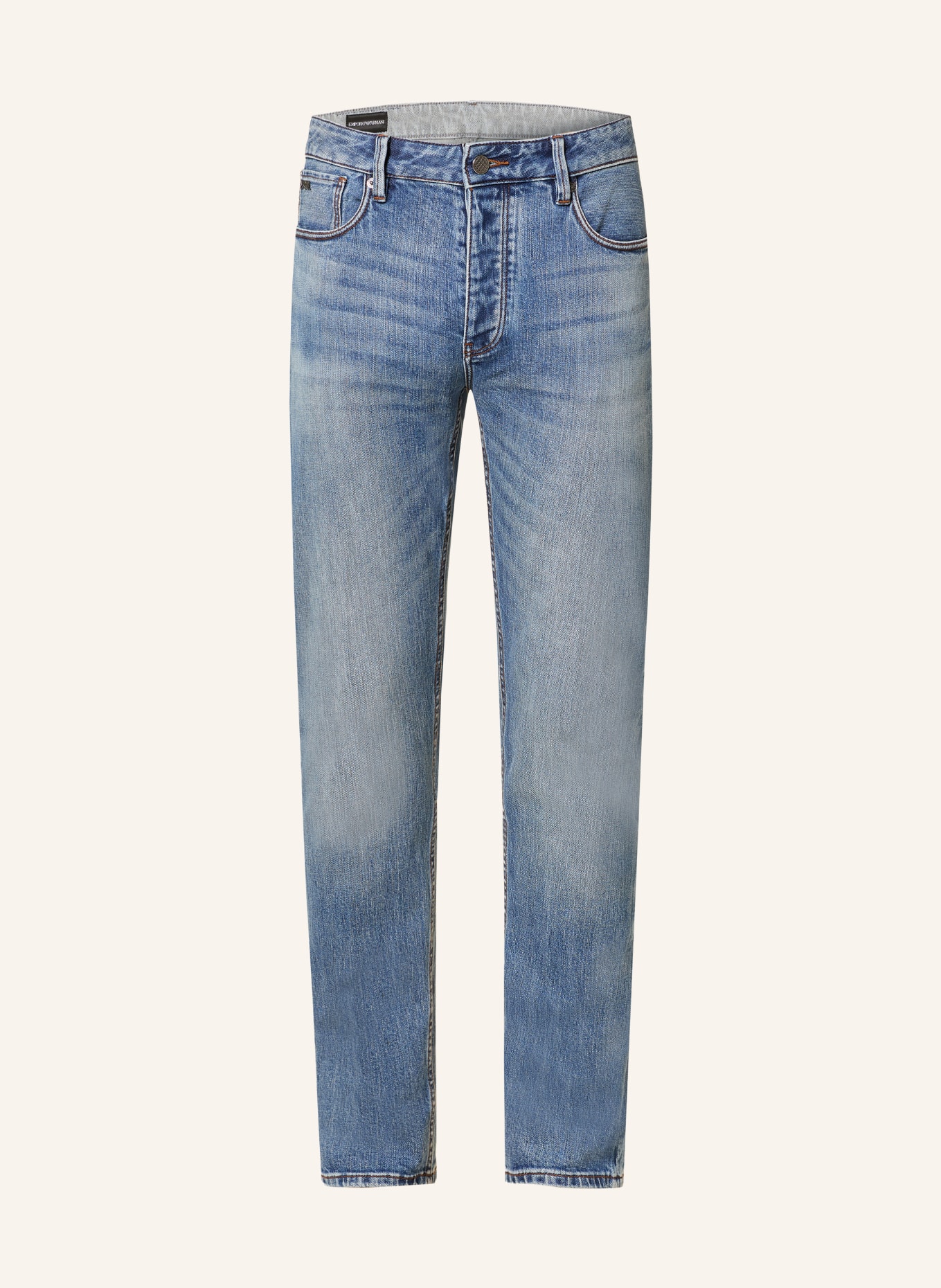 EMPORIO ARMANI Jeans Slim Fit: MB002 Medium Blue Denim