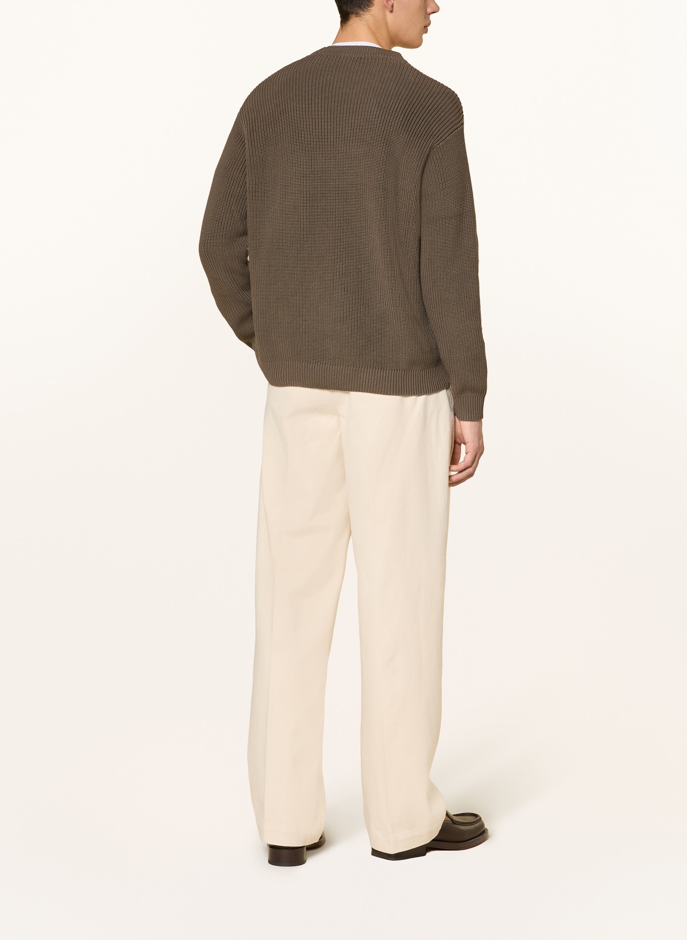 EMPORIO ARMANI sweater: DARK BROWN