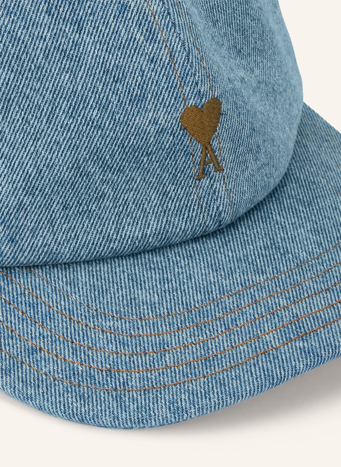 AMI PARIS Jeans-Cap: HELLBLAU
