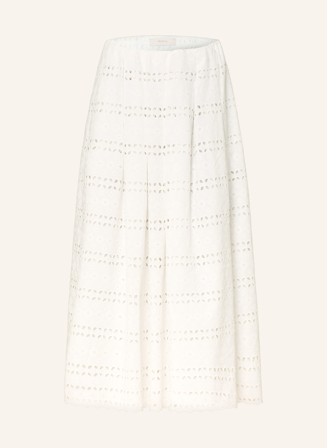 FAITHFULL THE BRAND Rock ABAJO aus Lochspitze: WEISS