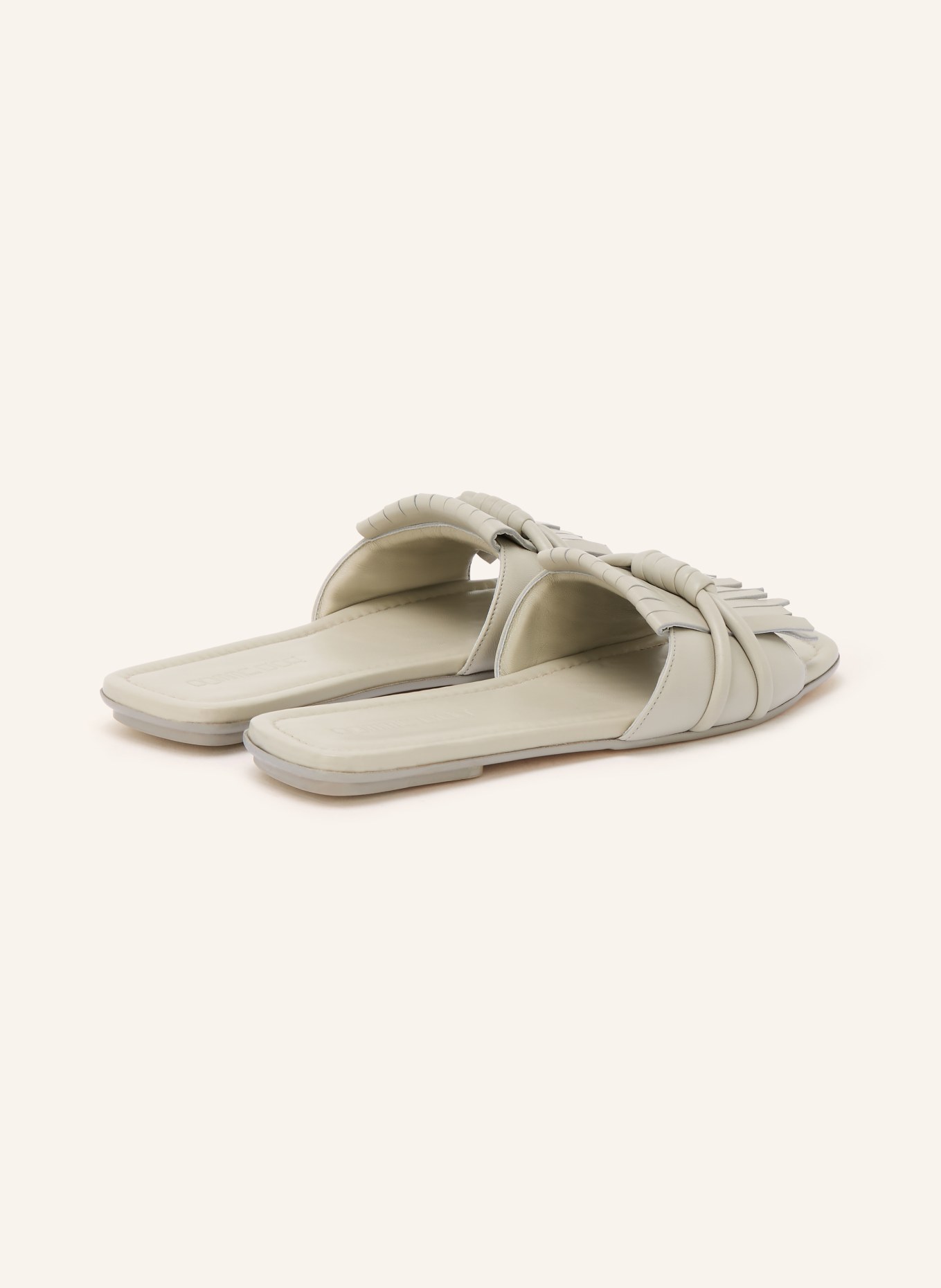 POMME D'OR Klapki MILEY: KREMOWY