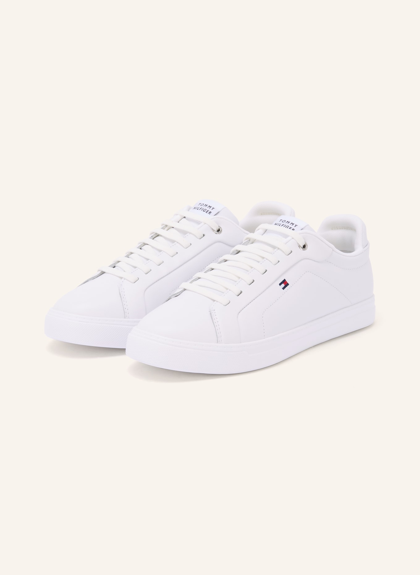 TOMMY HILFIGER Sneaker ICON COURT LIGHT: WEISS