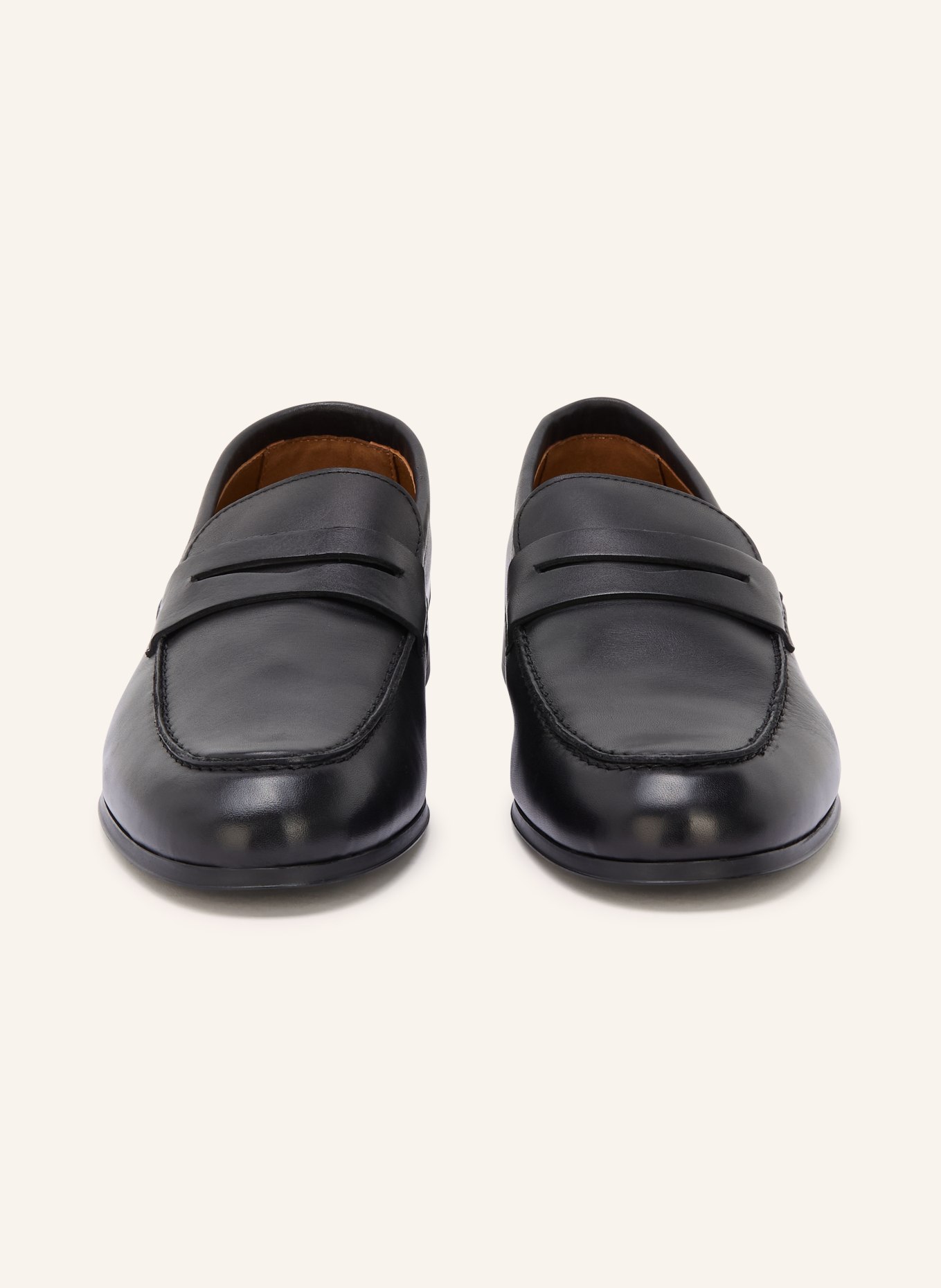 TOMMY HILFIGER Penny-Loafer: SCHWARZ