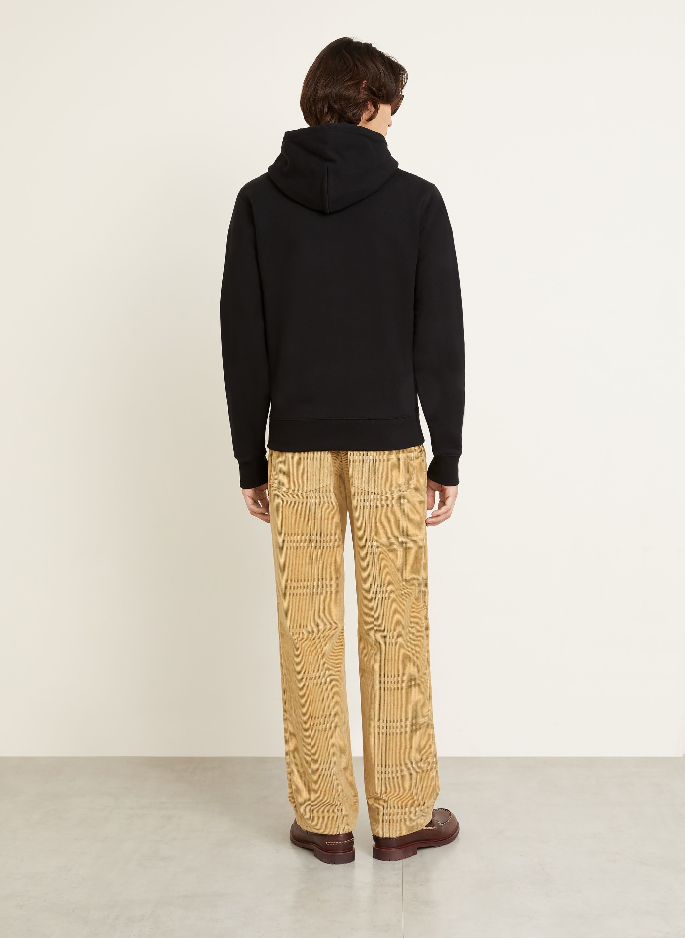 BURBERRY Hoodie REILLY: SCHWARZ / BEIGE / ROT