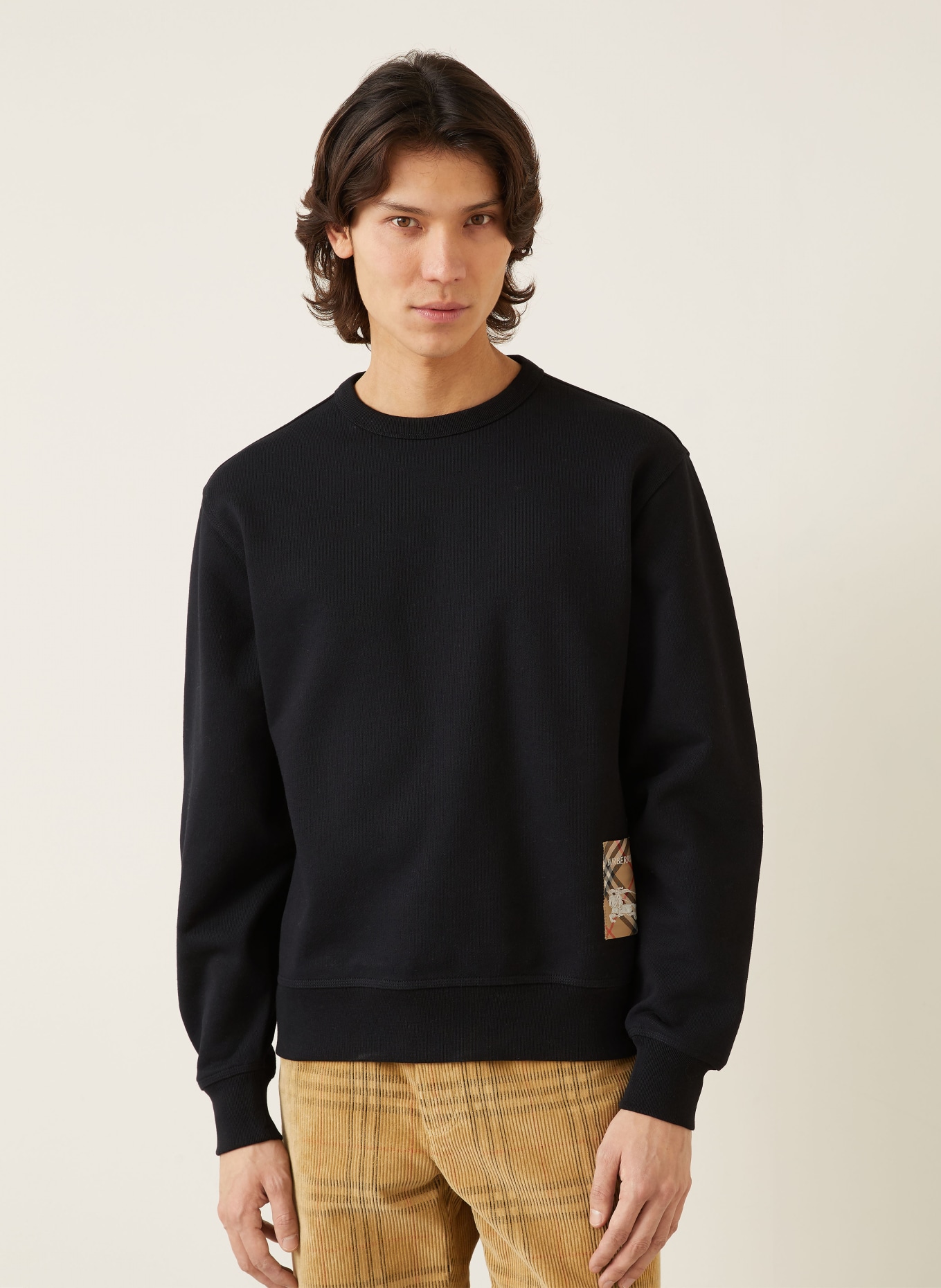 BURBERRY Sweatshirt: SCHWARZ
