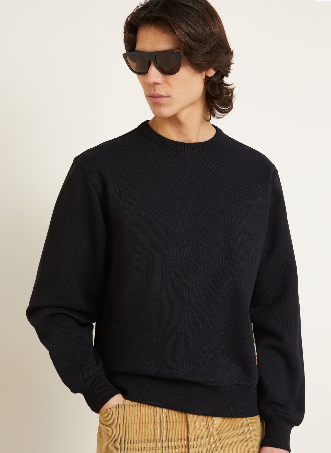 BURBERRY Sweatshirt: SCHWARZ