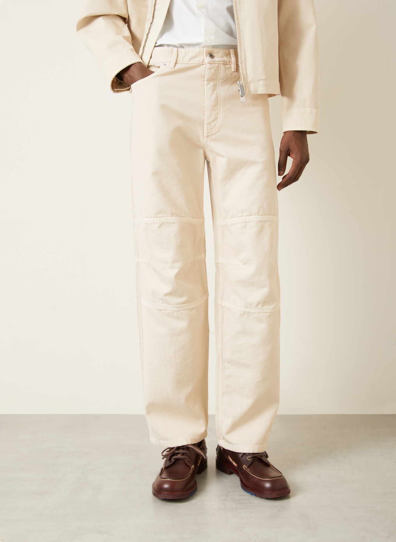 BURBERRY Chino CORBAN Regular Fit: BEIGE