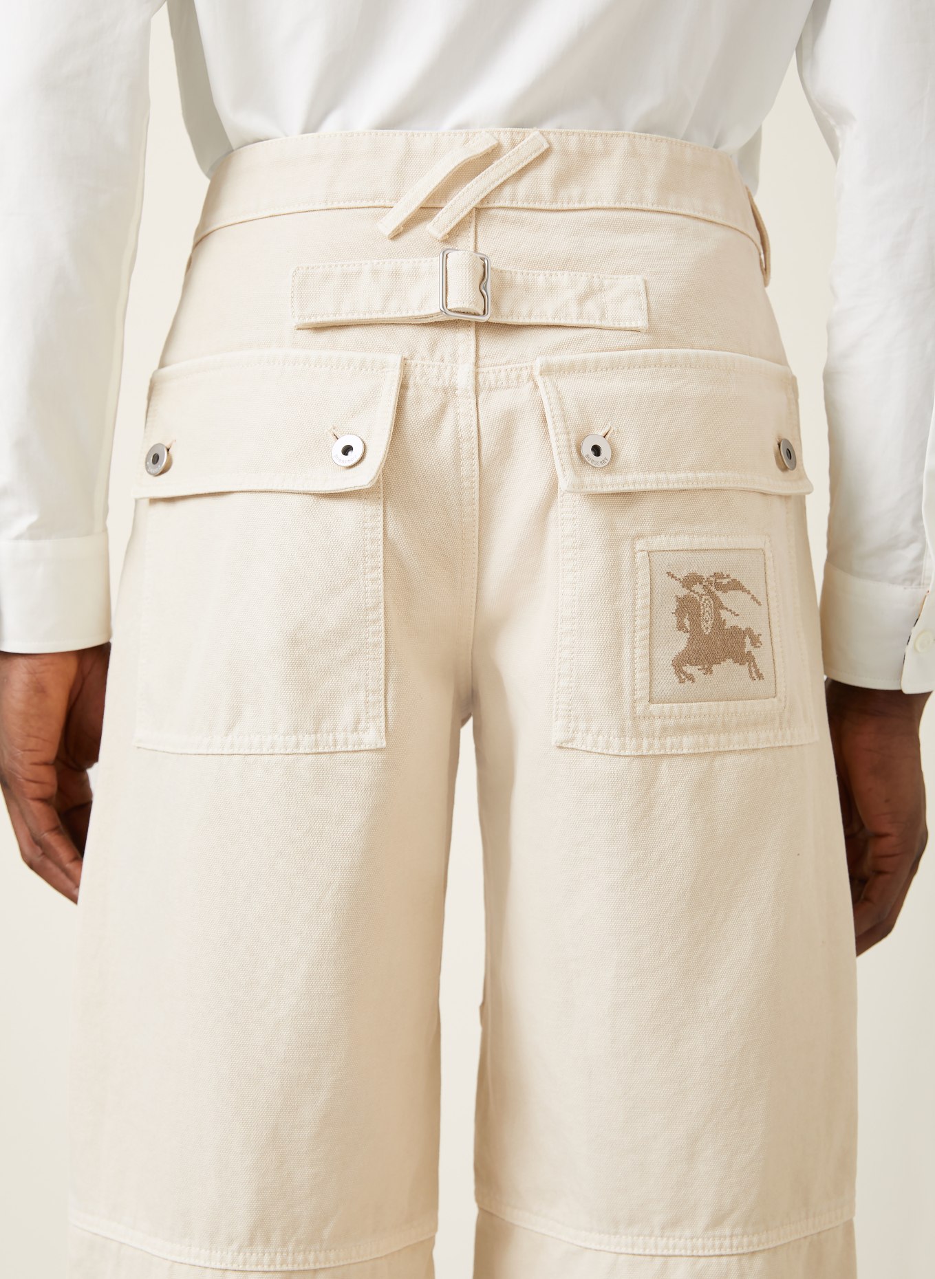 BURBERRY Chino CORBAN Regular Fit: BEIGE