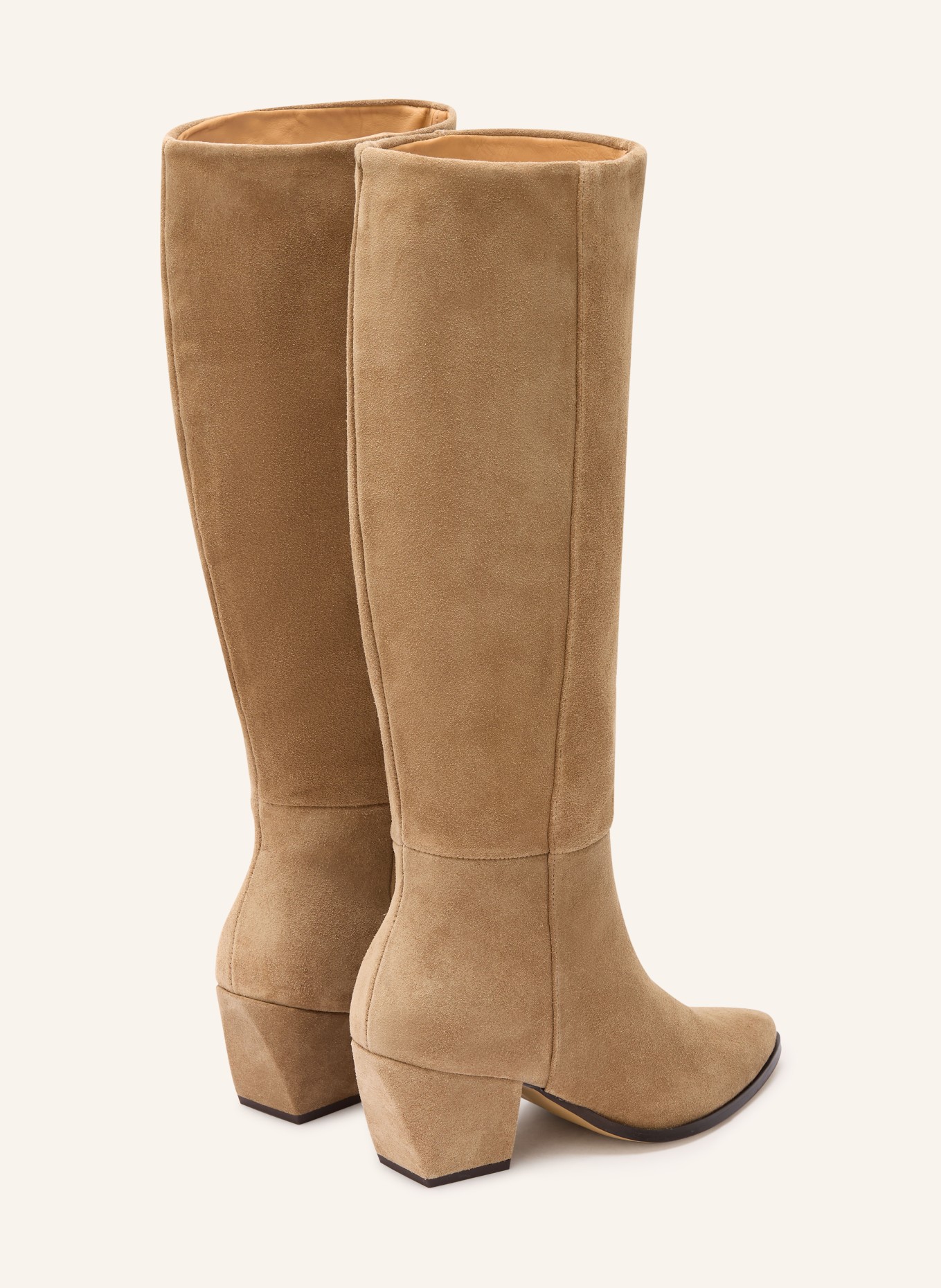 MRS & HUGS Kowbojki: JASNOBRĄZOWY