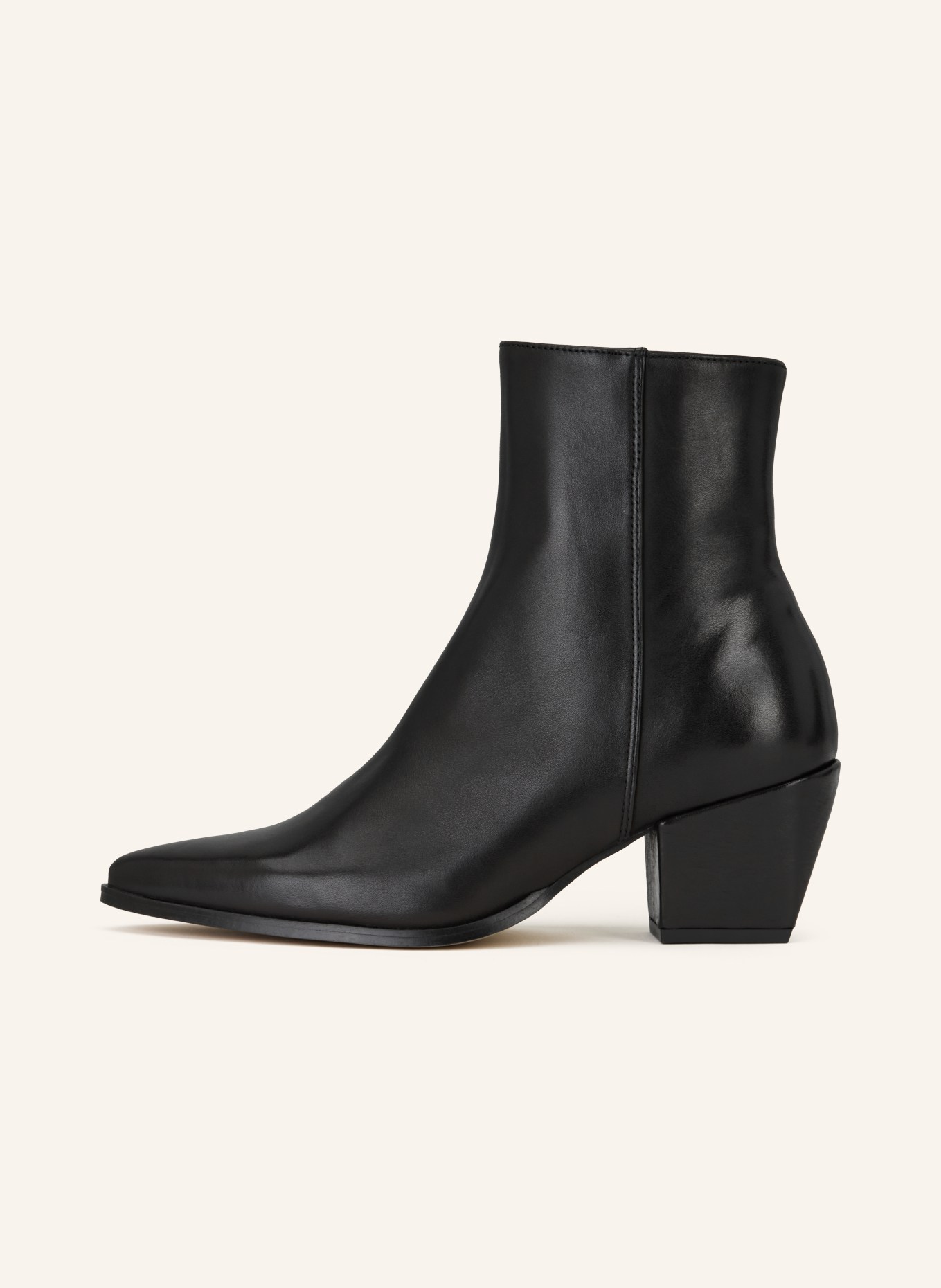 MRS & HUGS ankle boots: BLACK / GOLD