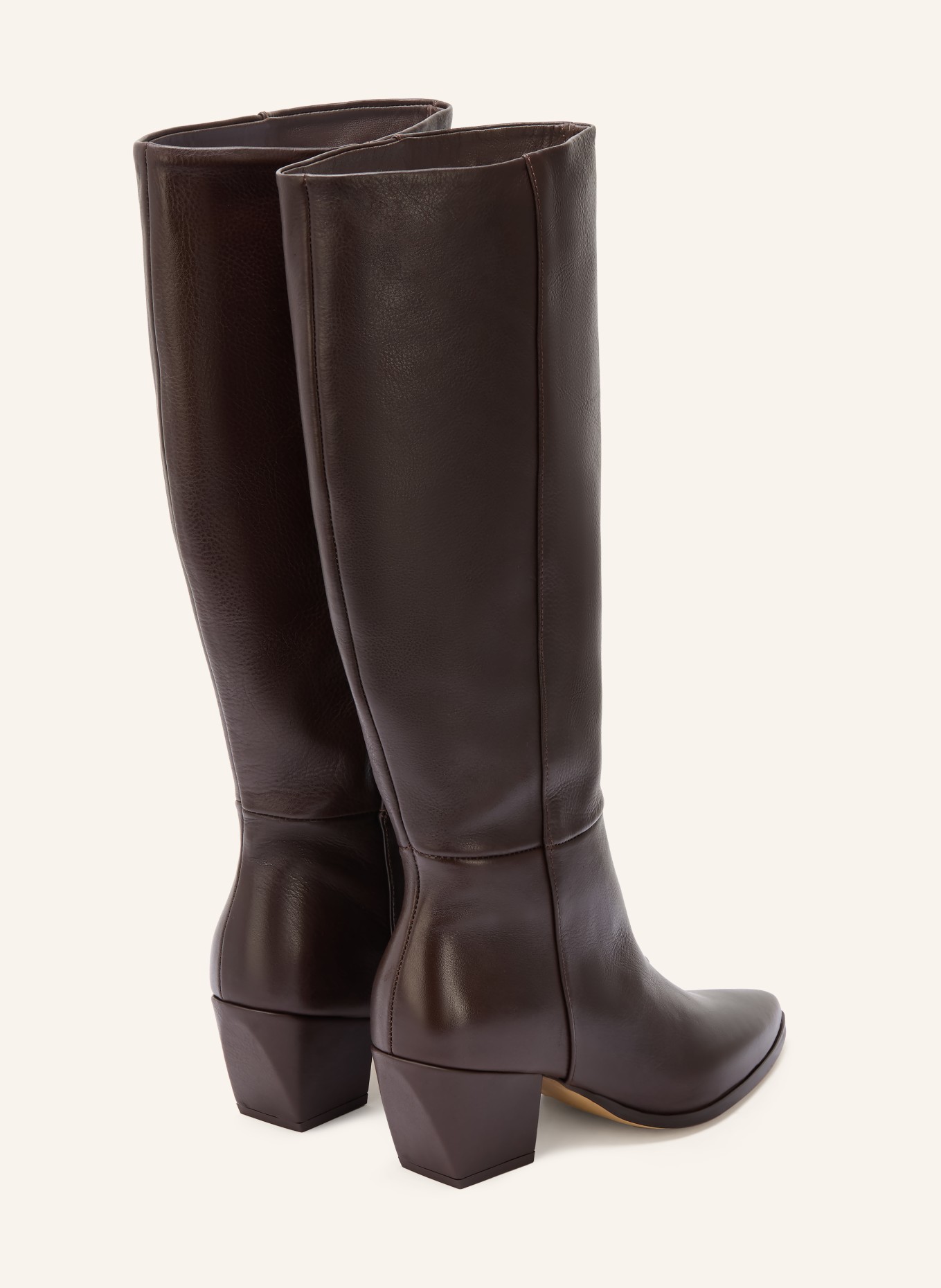 MRS & HUGS Cowboy Boots: DUNKELBRAUN