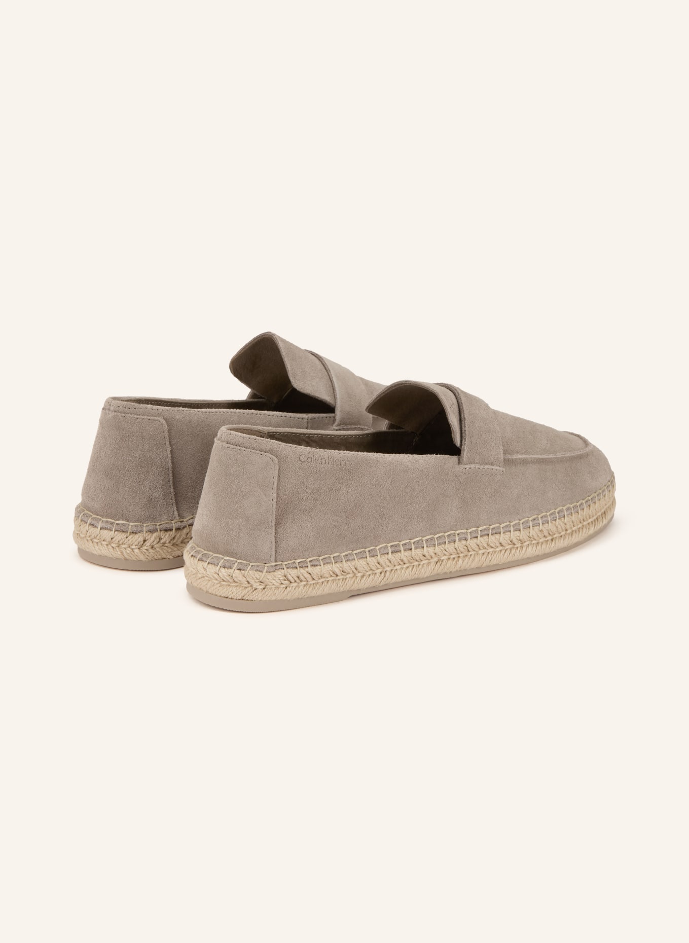 Calvin Klein espadryle: SZAROBRĄZOWY
