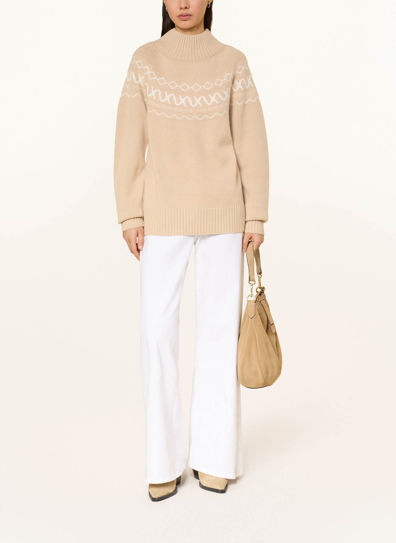 LeGer Studio Pullover HELLEN: BEIGE / CREME
