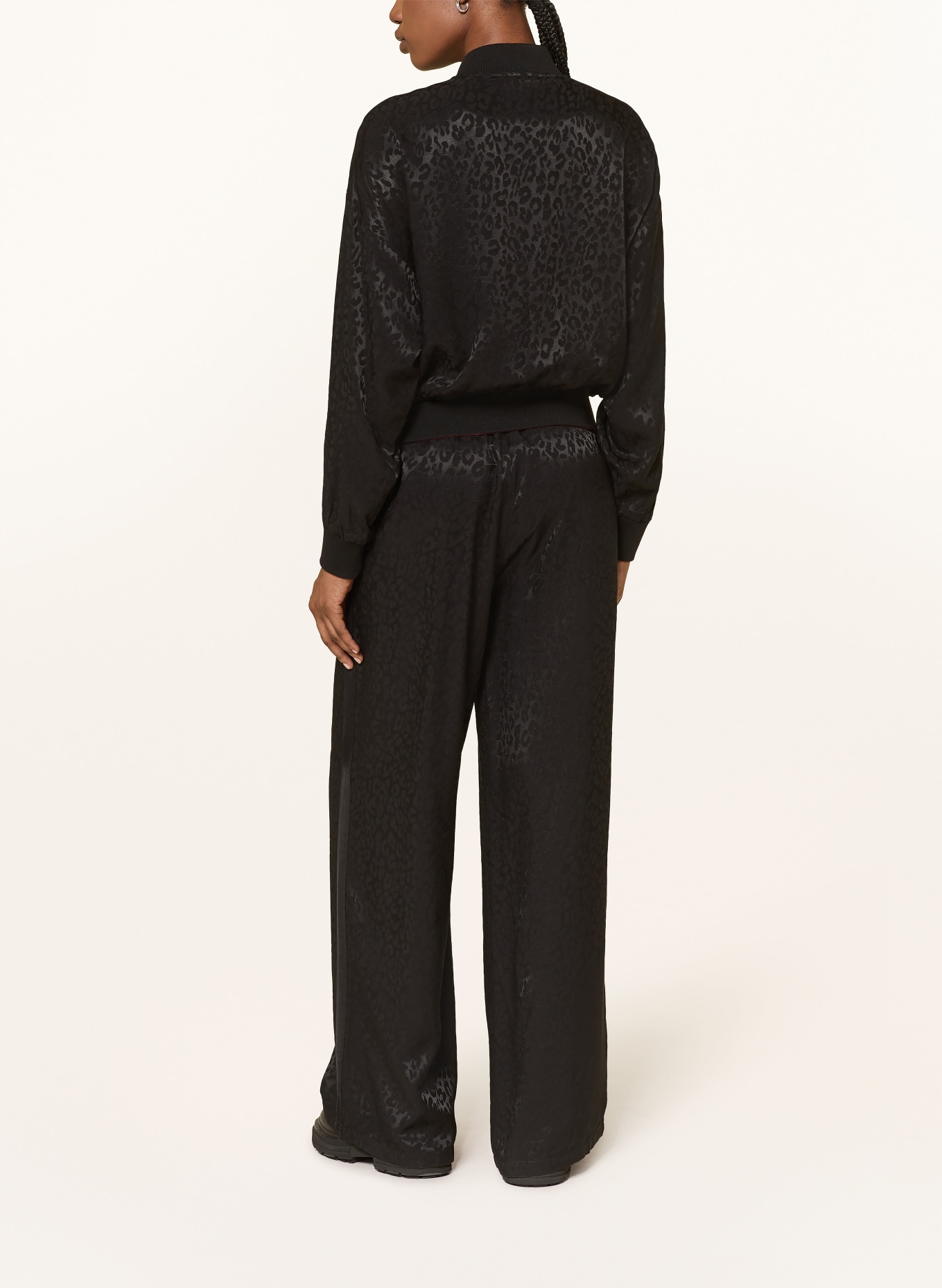 OH APRIL Blouson ELIN zum Wenden: SCHWARZ