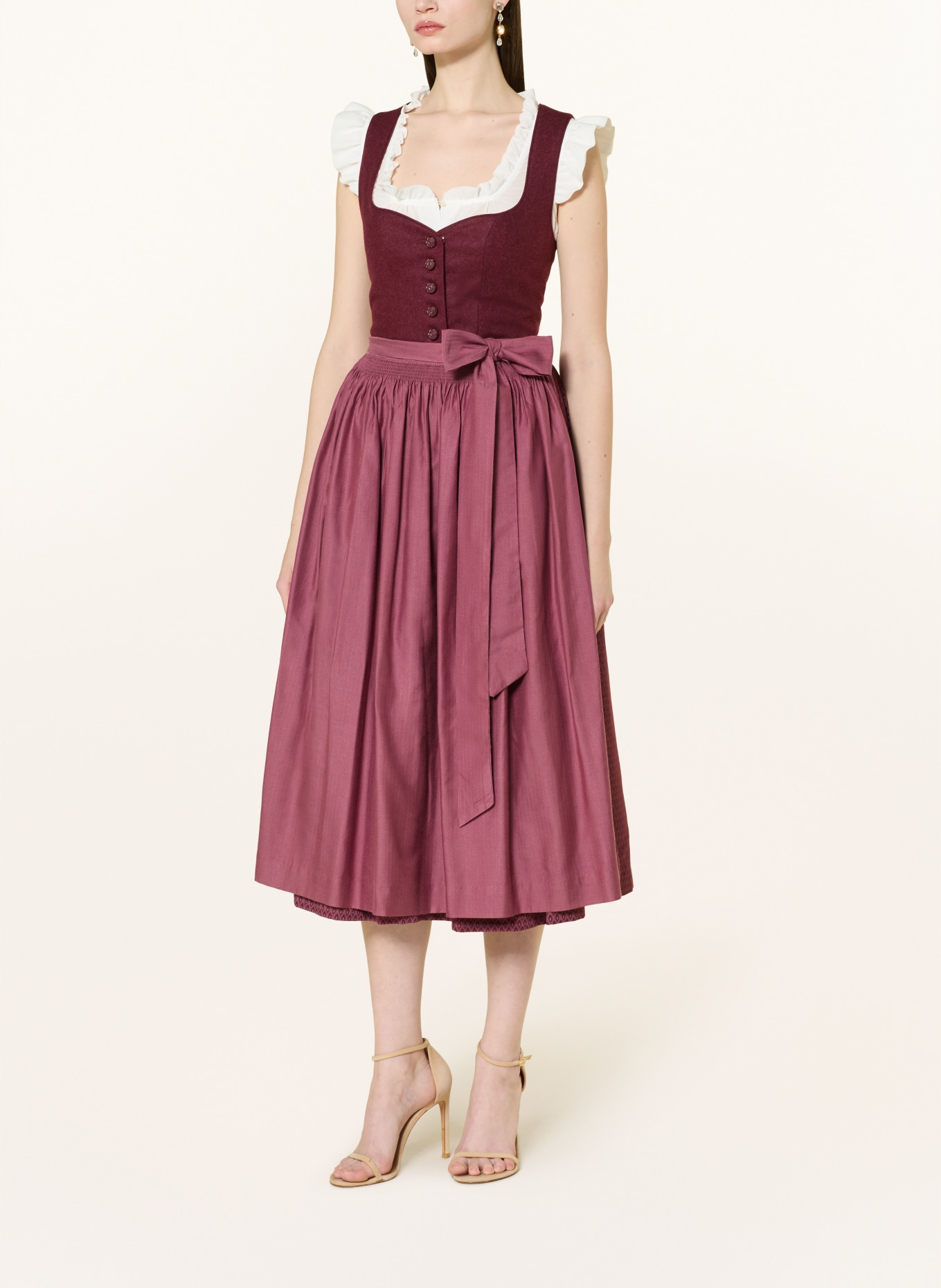 Johann & Johanna dirndl blouse: ECRU