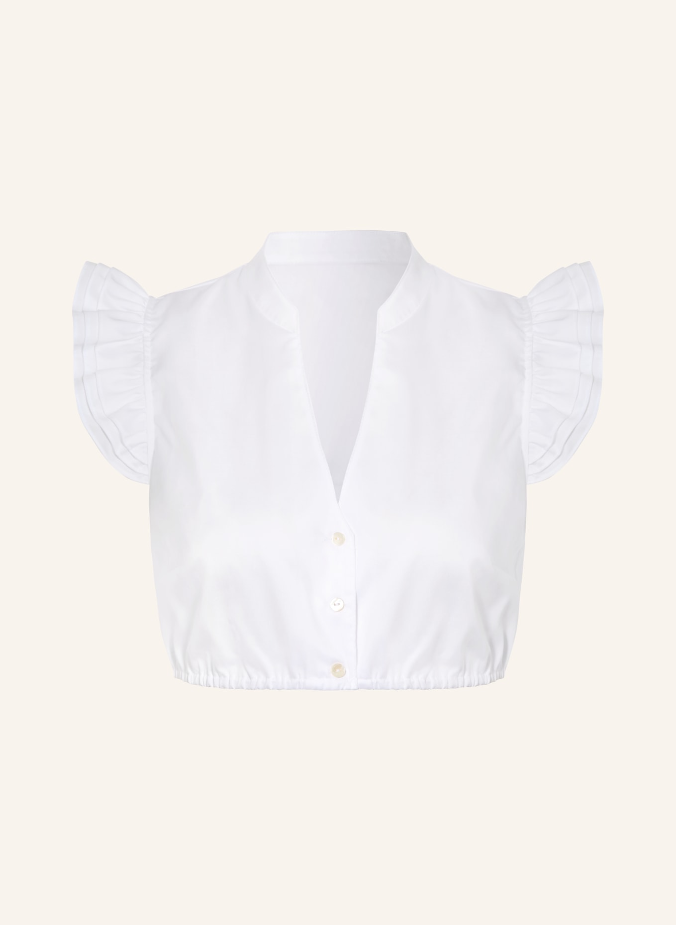 Johann & Johanna dirndl blouse: WHITE