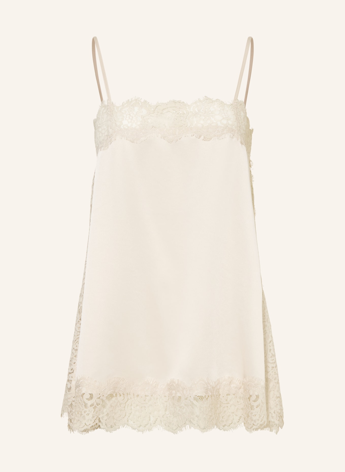 darling harbour Satintop mit Spitze: STONE