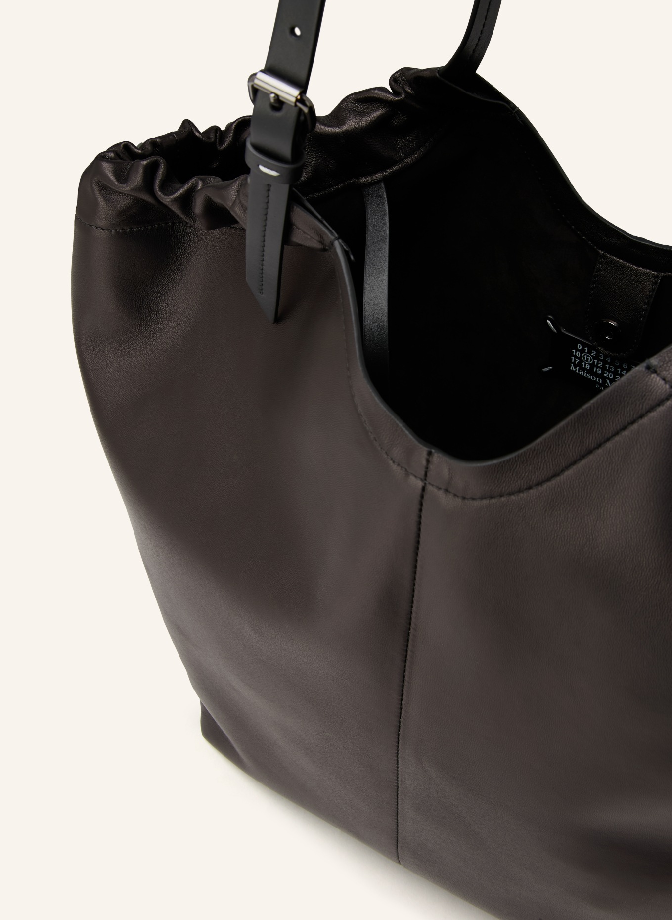 Maison Margiela Shopper mit Pouch: SCHWARZ
