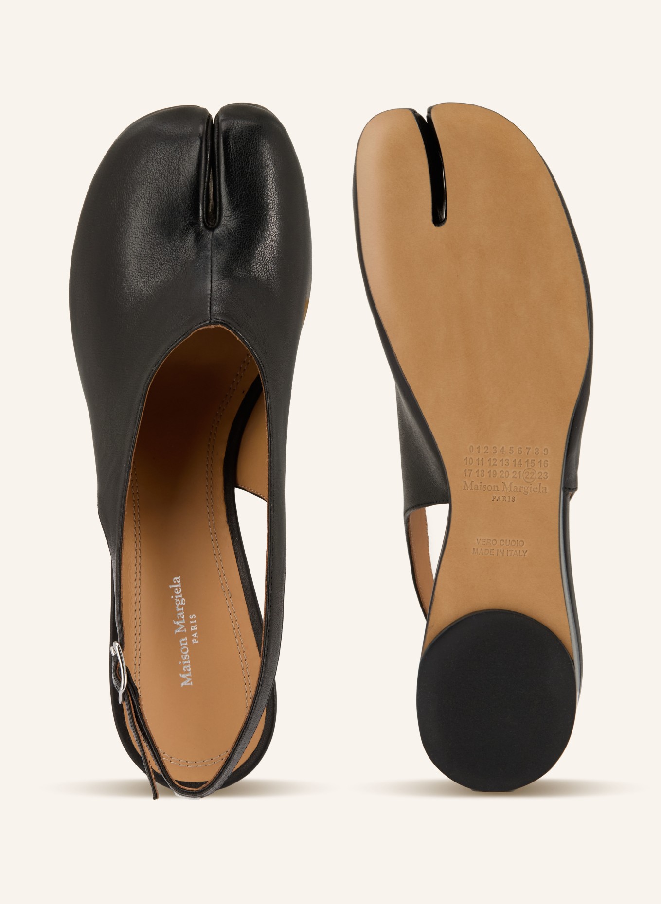 Maison Margiela Wedges TABI: SCHWARZ