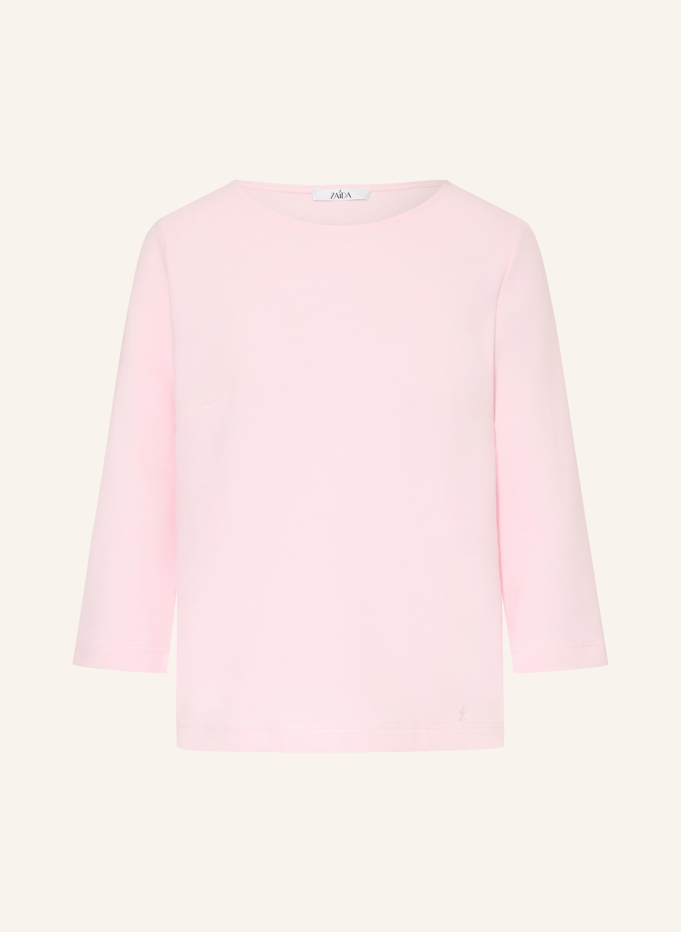 ZAÍDA Shirt mit 3/4-Arm: HELLROSA