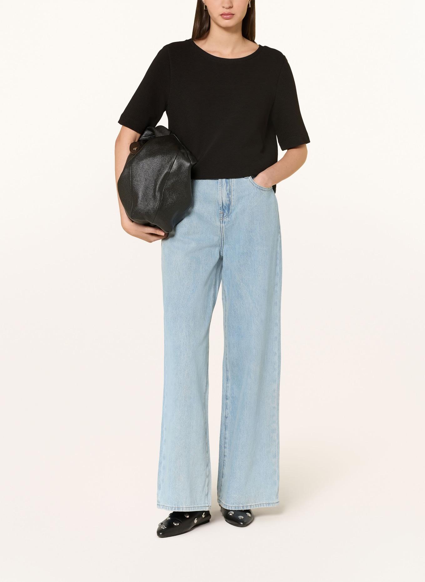 ZAÍDA tričko: ČERNÁ