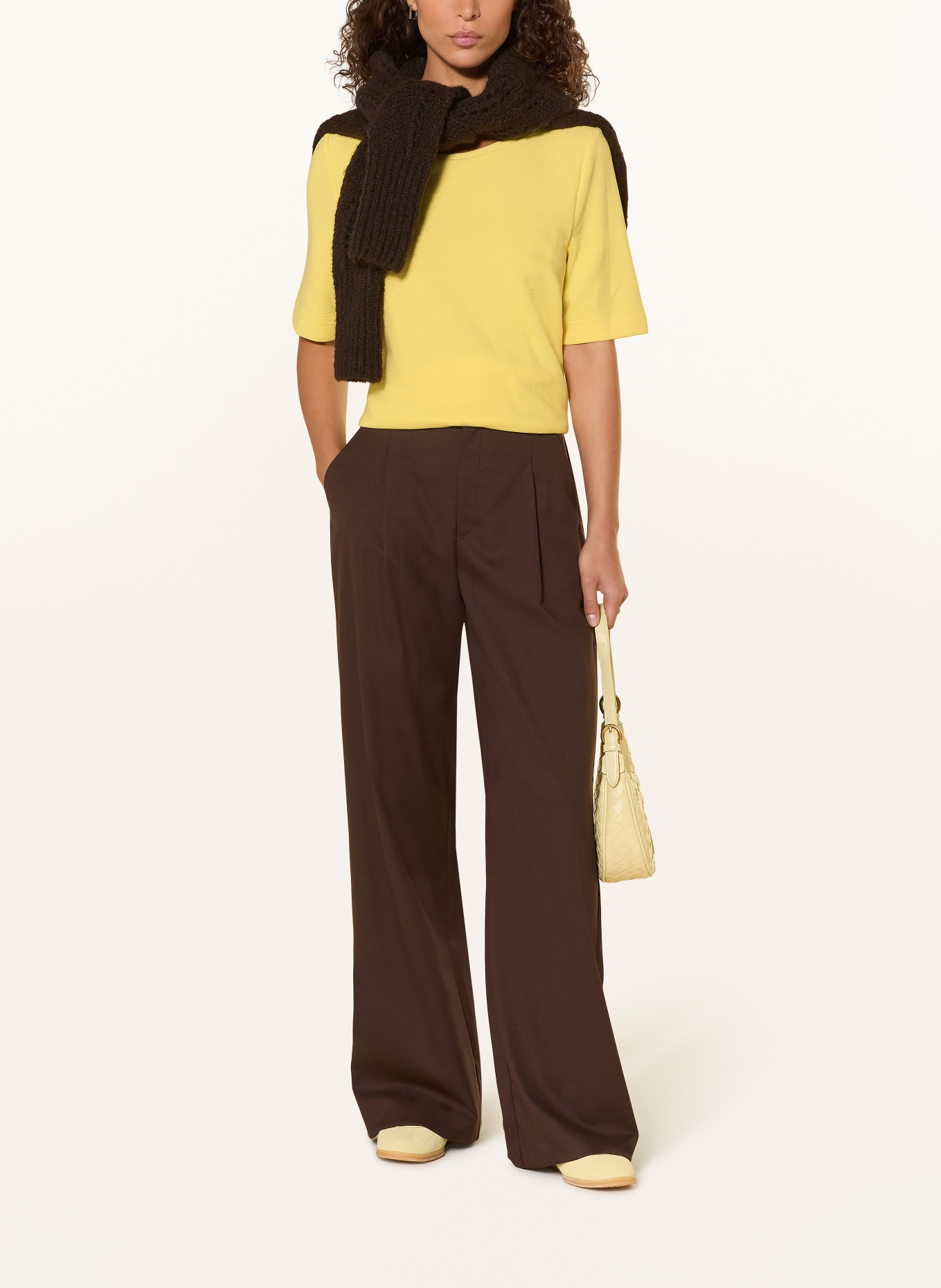 ZAÍDA T-Shirt: DUNKELGELB