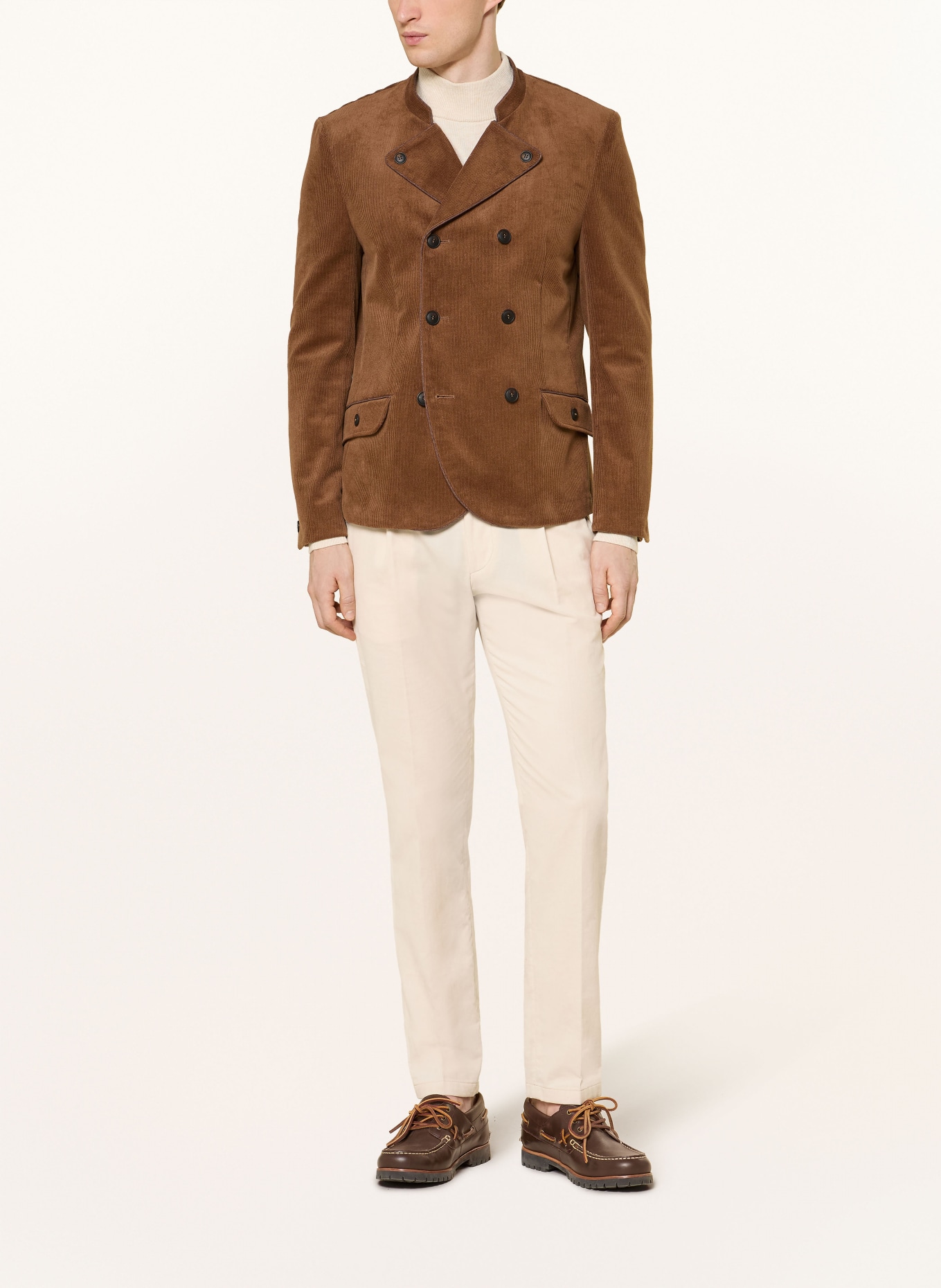 Grasegger Cordjanker NAUDERS Slim Fit: BRAUN