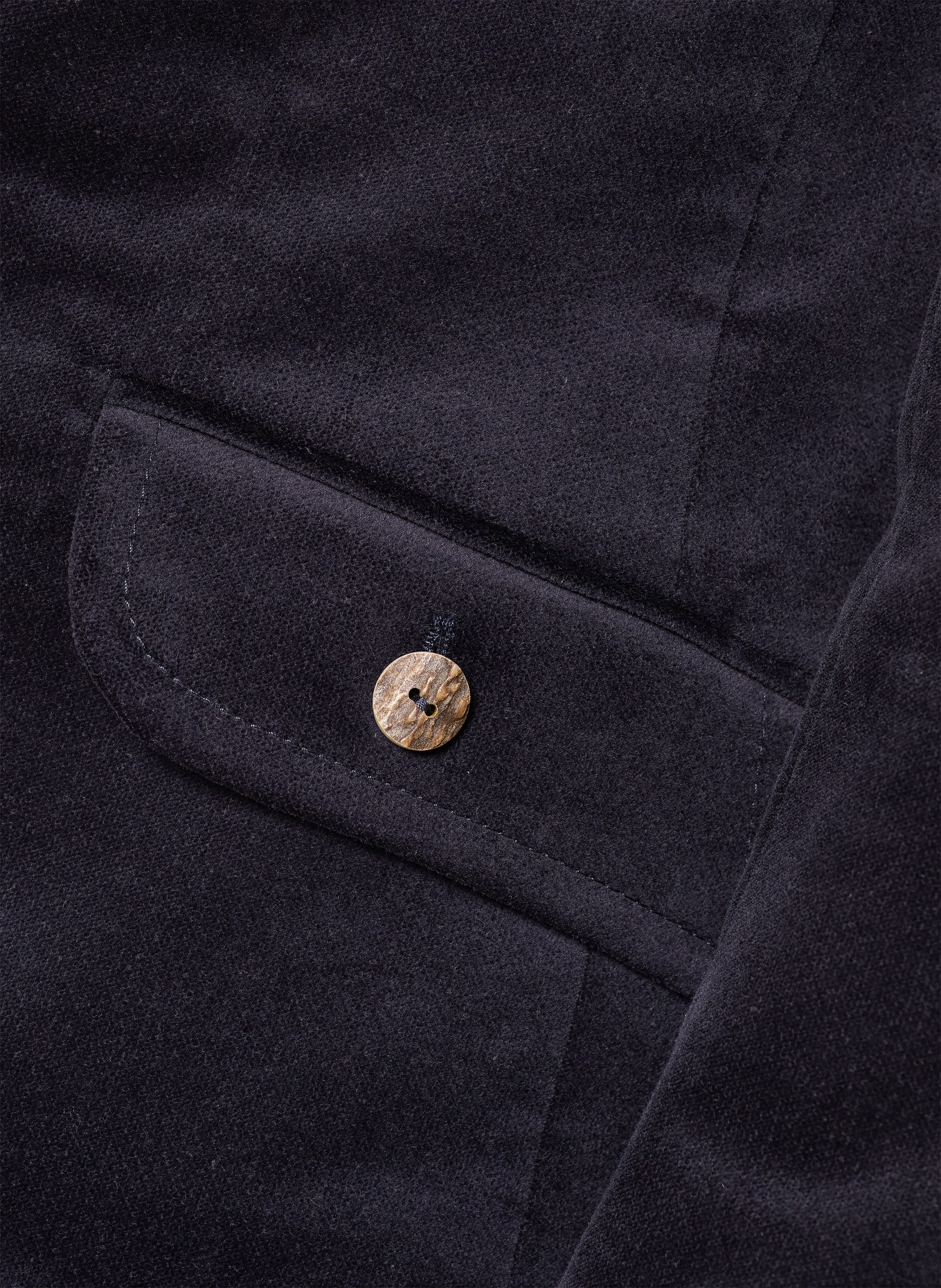 Grasegger Samtjanker OBOLUS Slim Fit: DUNKELBLAU