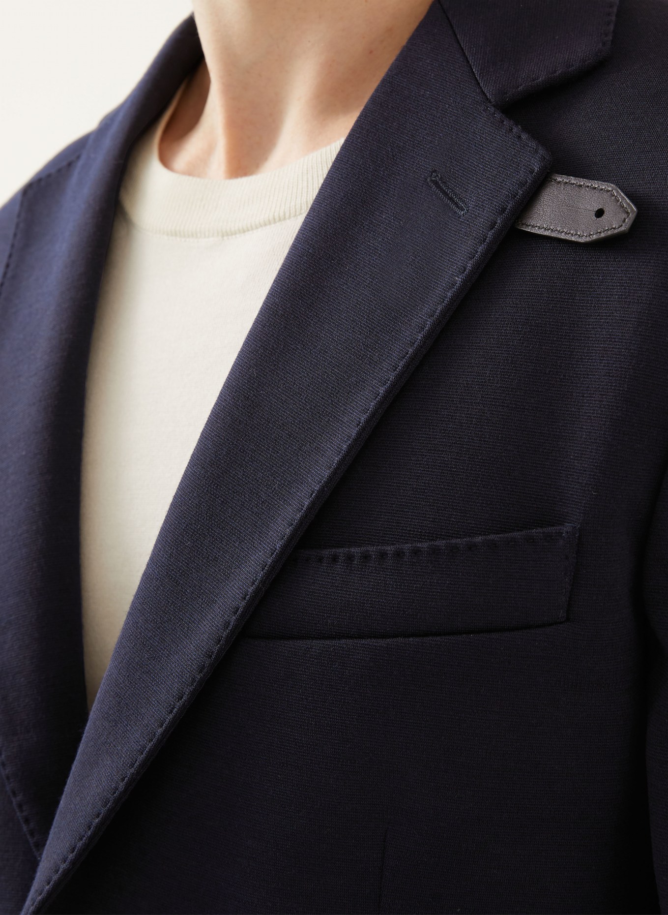 Brioni Jerseysakko Regular Fit: DUNKELBLAU