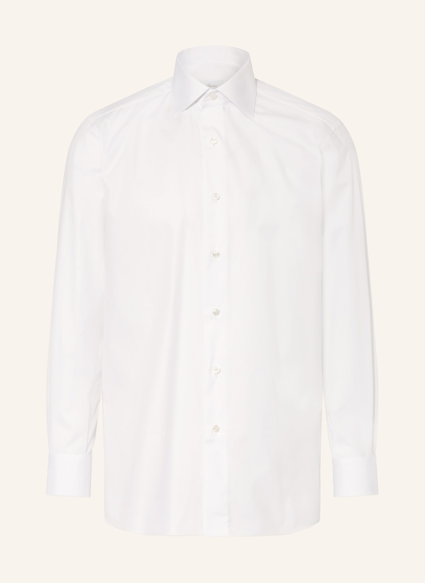 Brioni Hemd Comfort Fit: WEISS