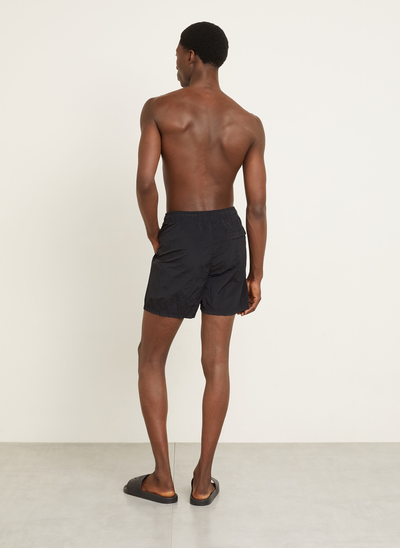 STONE ISLAND szorty kąpielowe: CZARNY