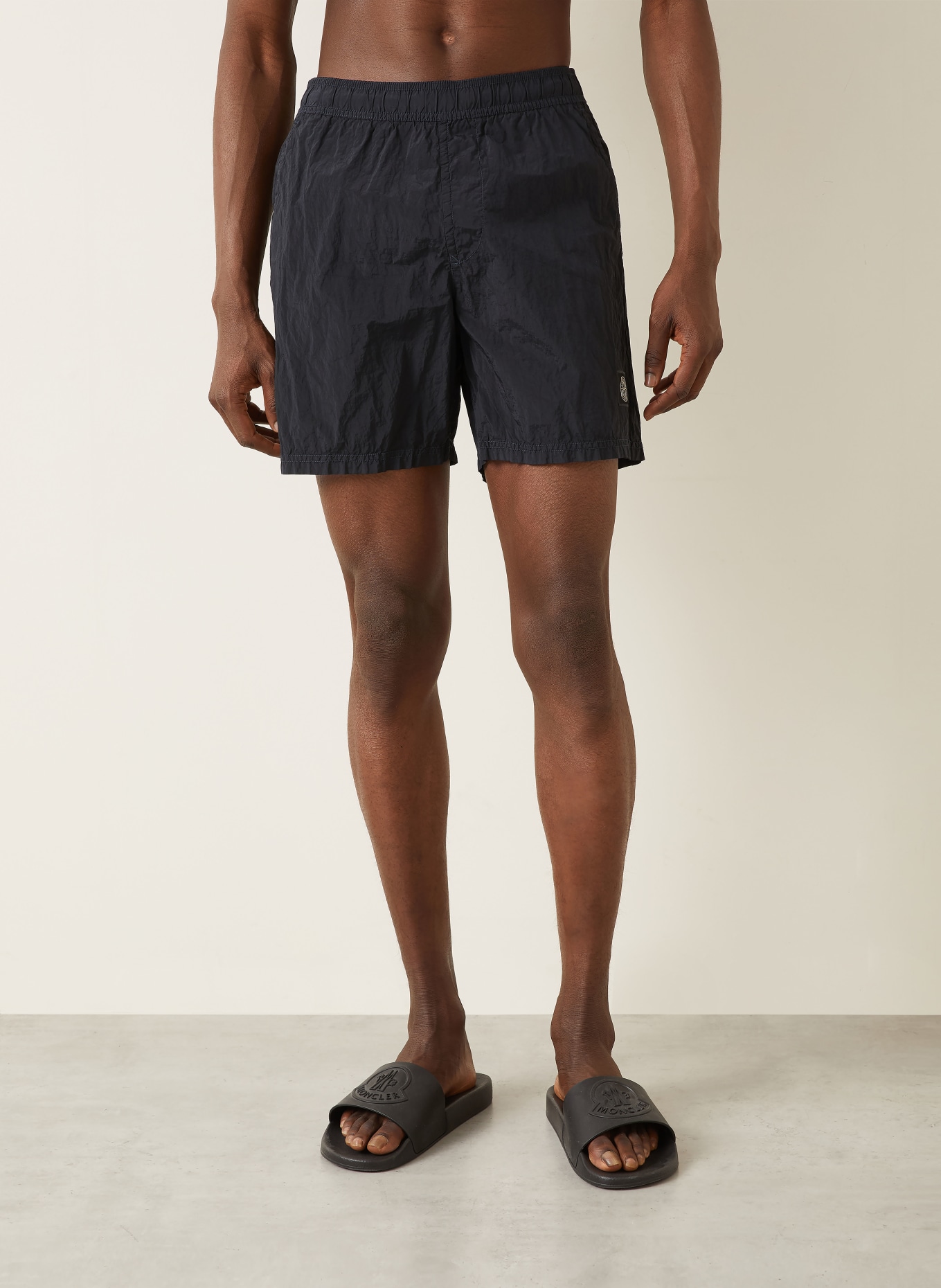 STONE ISLAND szorty kąpielowe: GRANATOWY