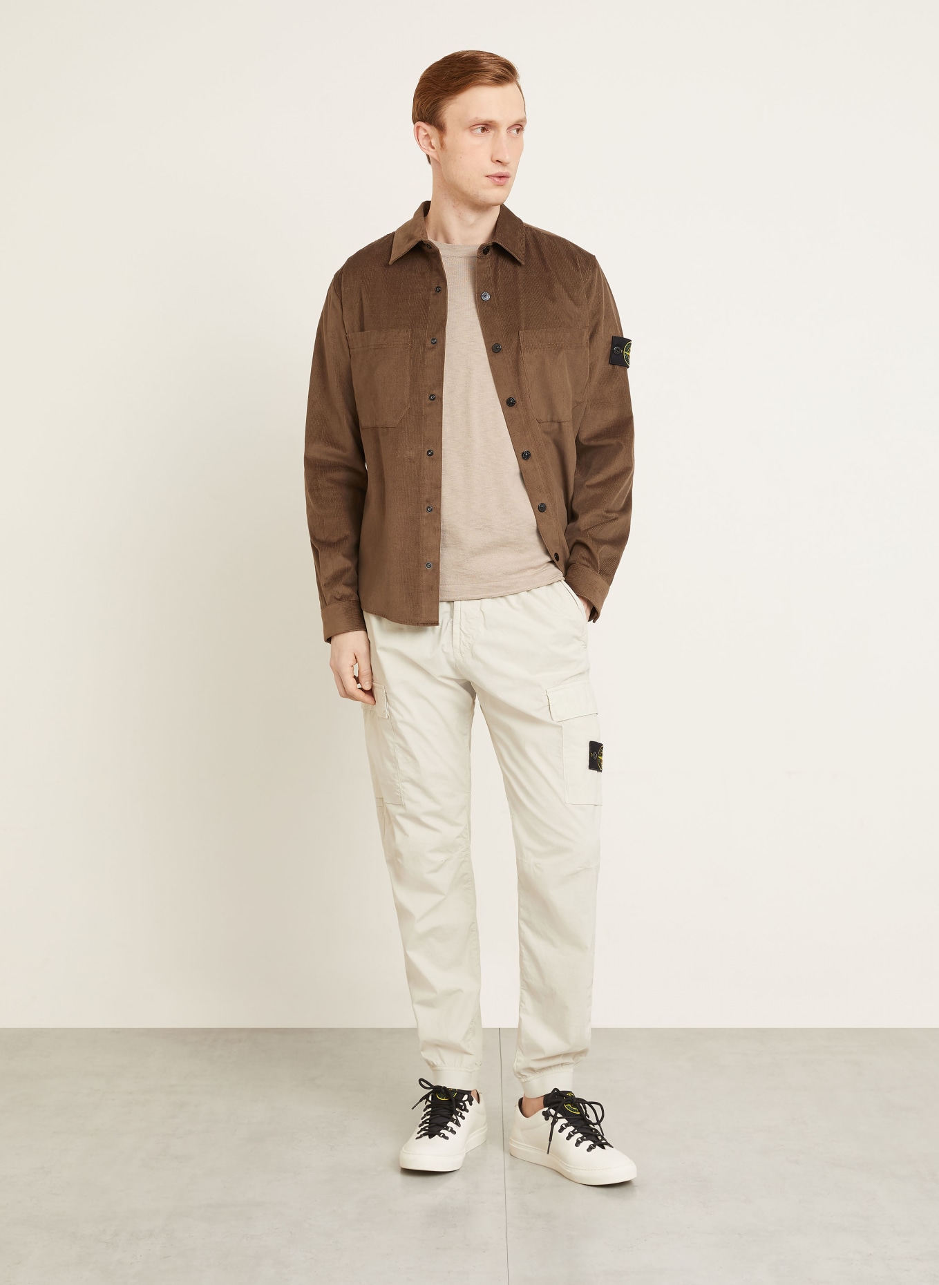 STONE ISLAND Pullover: BEIGE