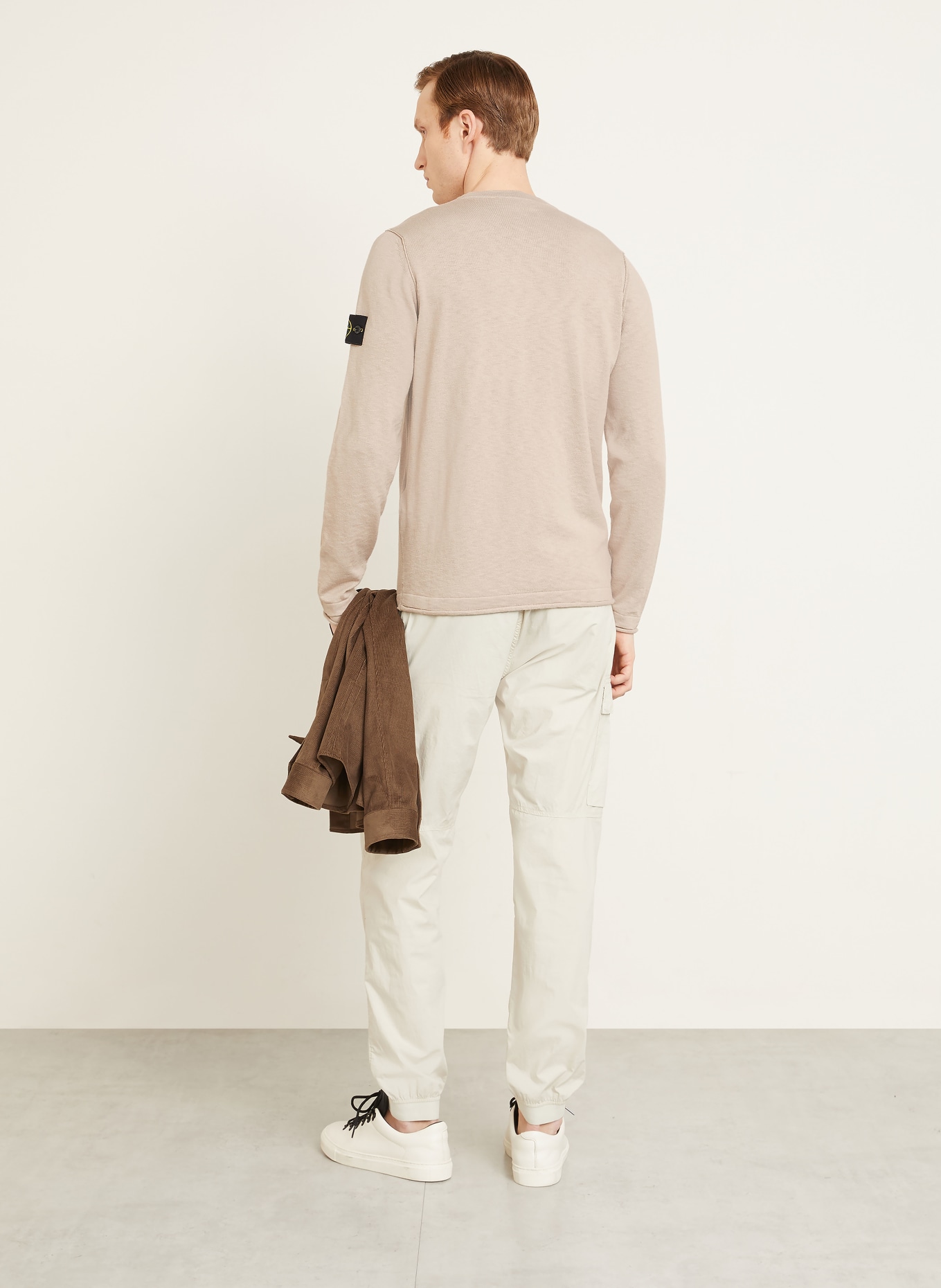 STONE ISLAND Pullover: BEIGE