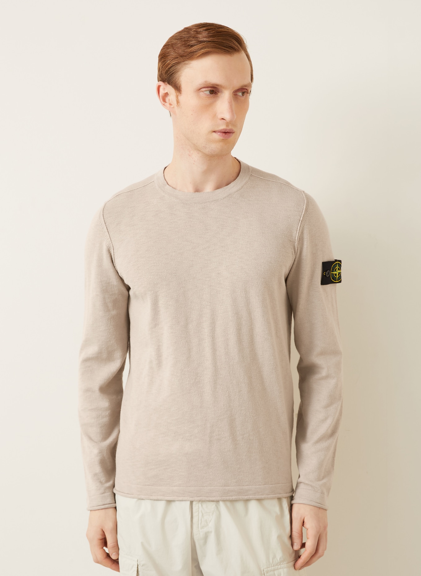 STONE ISLAND Pullover: BEIGE