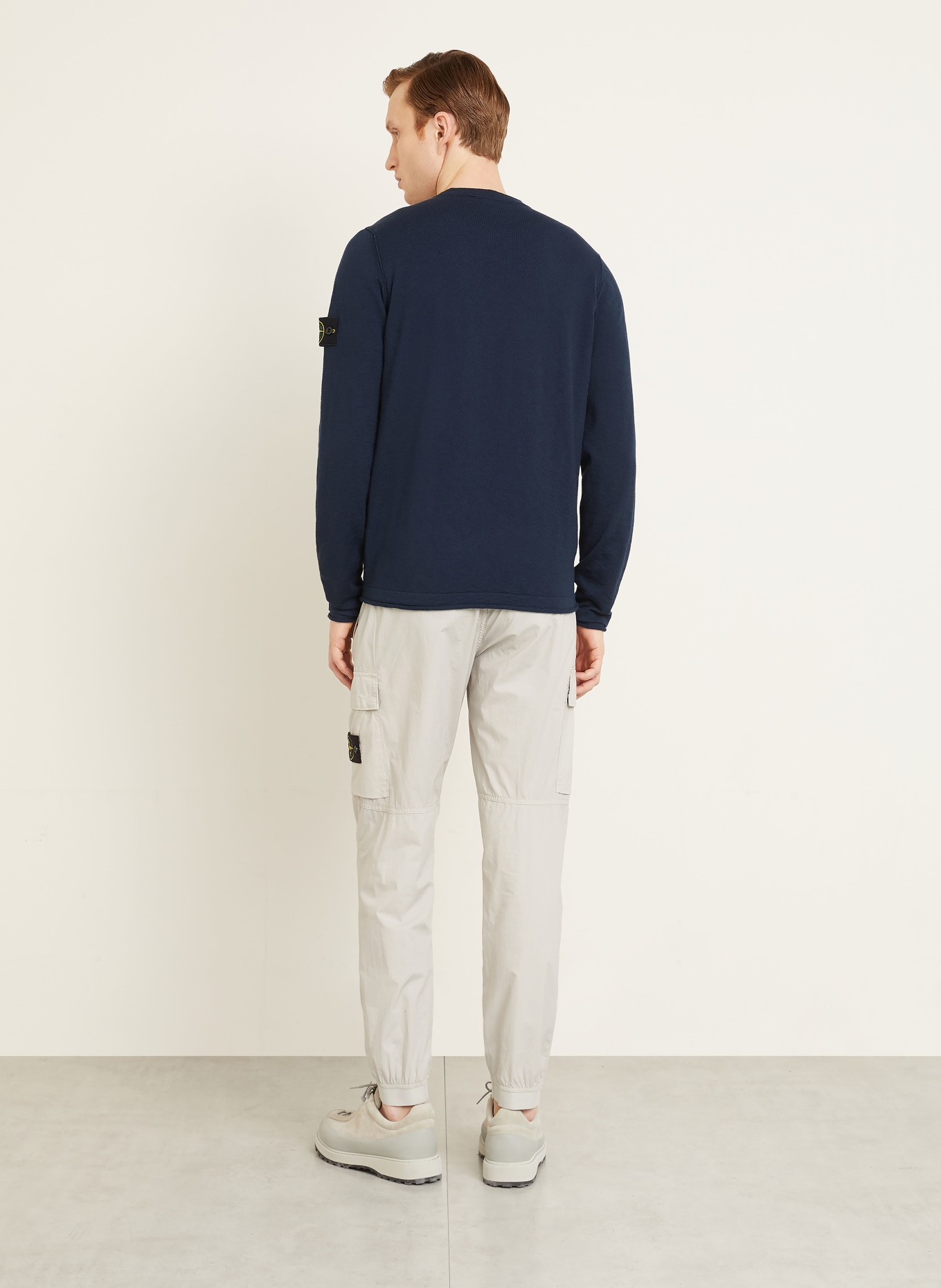 STONE ISLAND Pullover: DUNKELBLAU