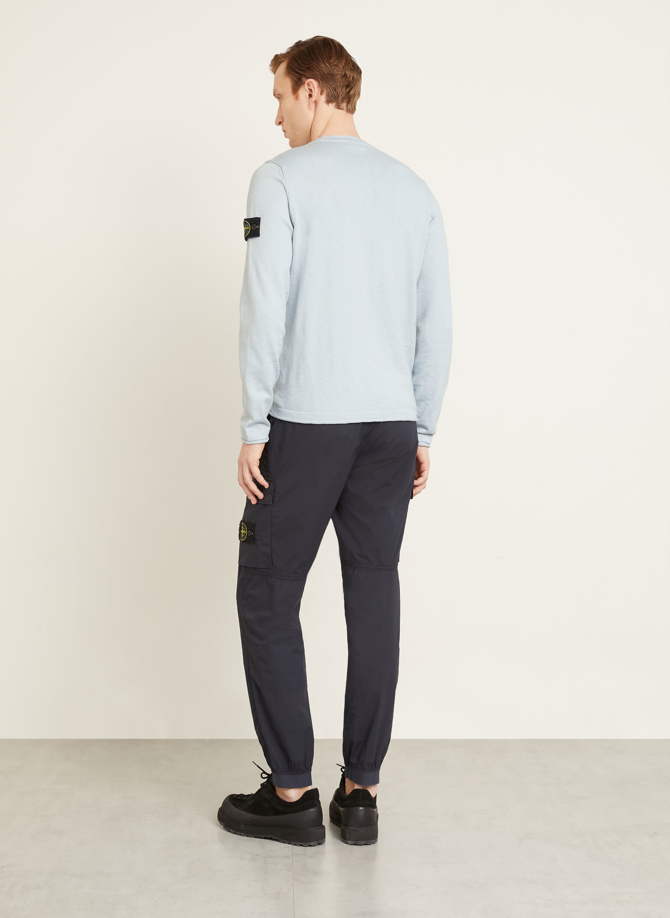 STONE ISLAND Pullover: HELLBLAU