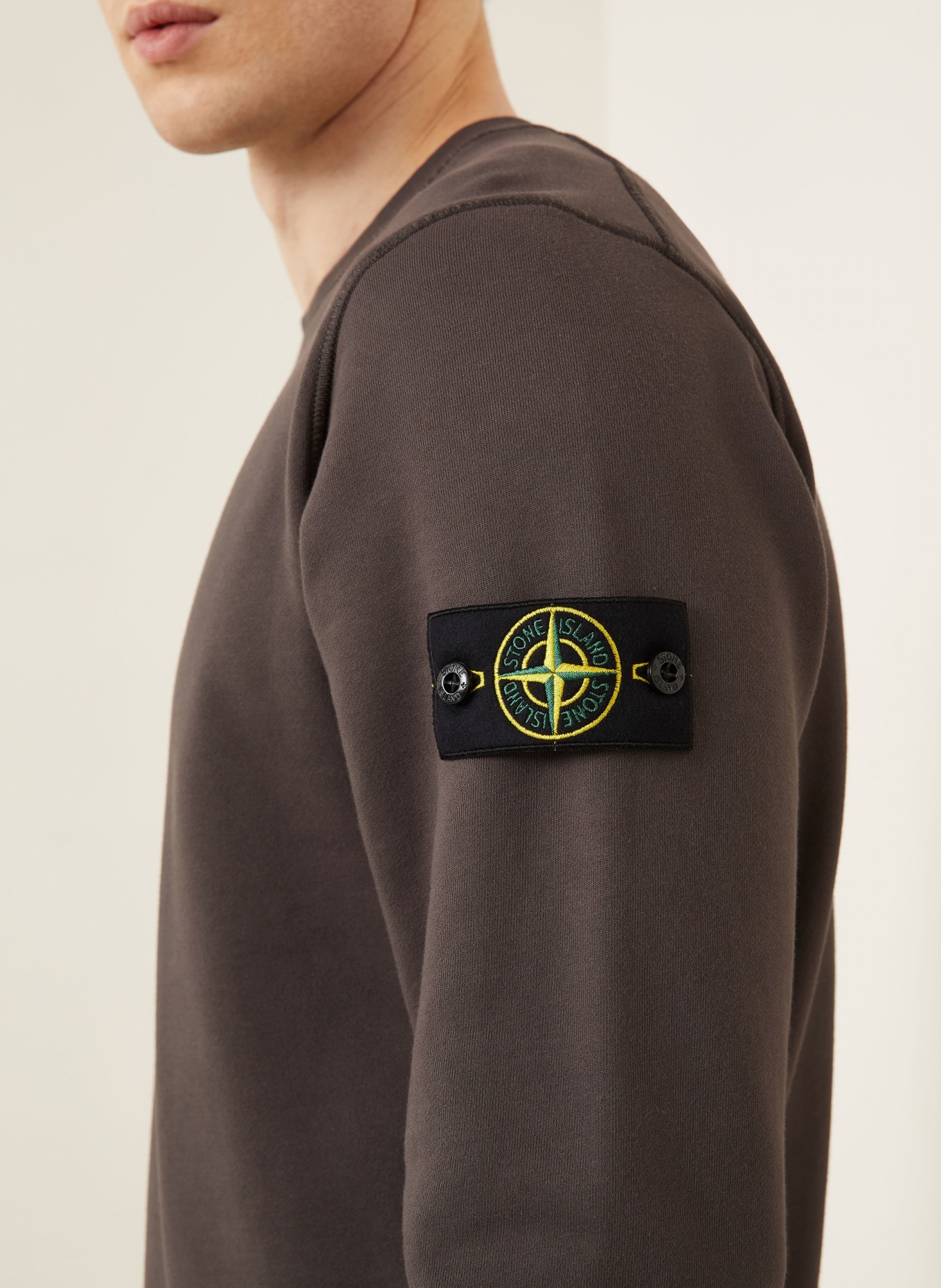 STONE ISLAND T-Shirt: DUNKELGRAU
