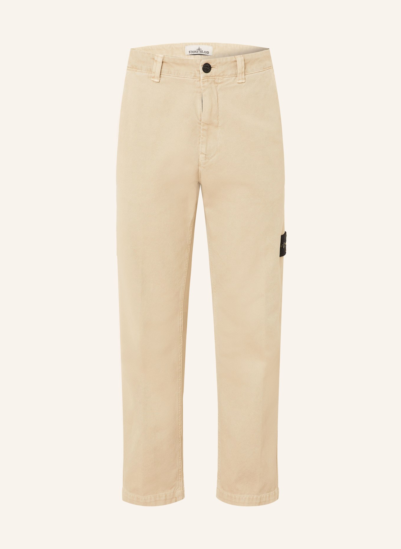 STONE ISLAND Hose Regular Fit: BEIGE