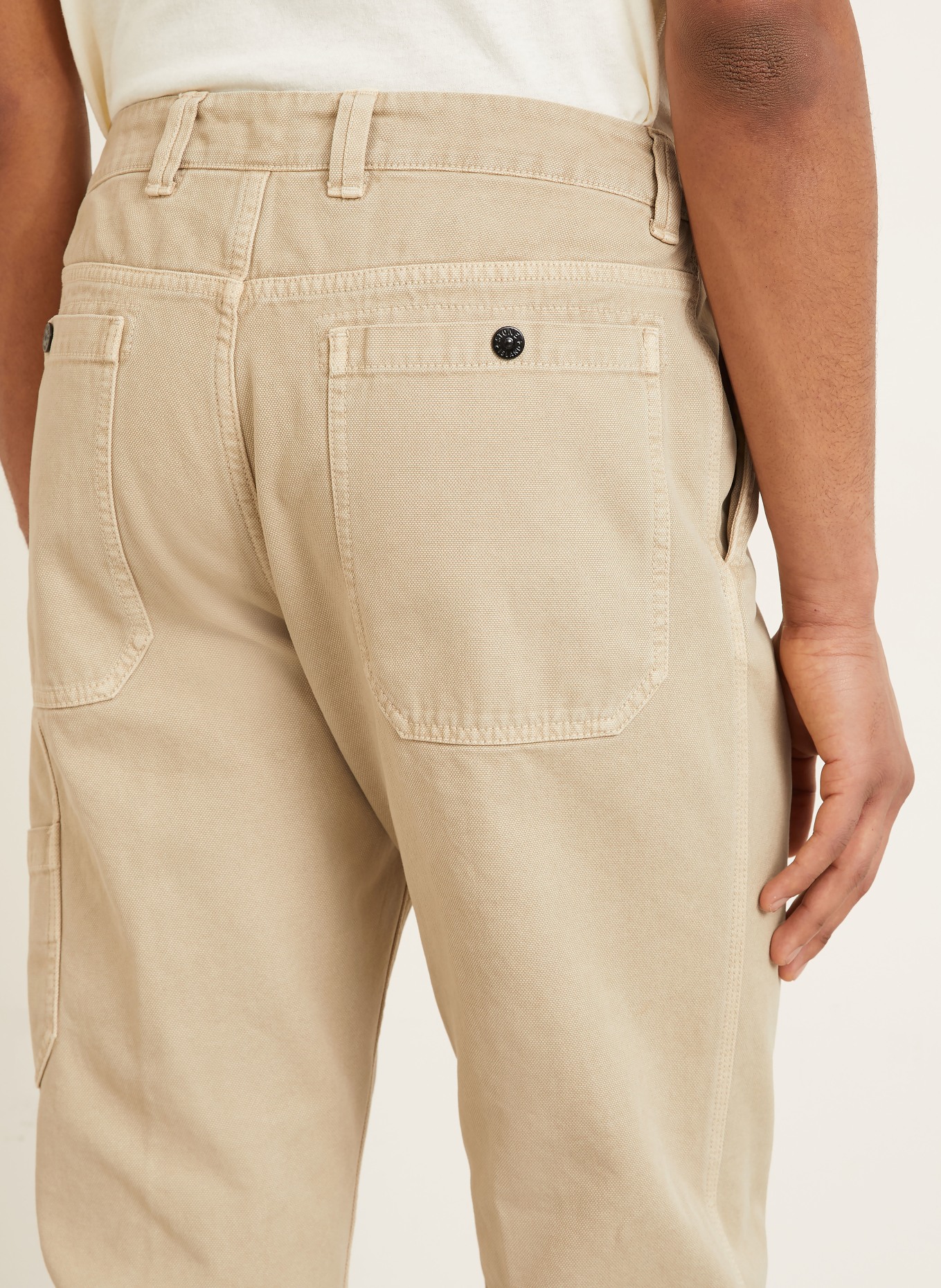 STONE ISLAND Hose Regular Fit: BEIGE